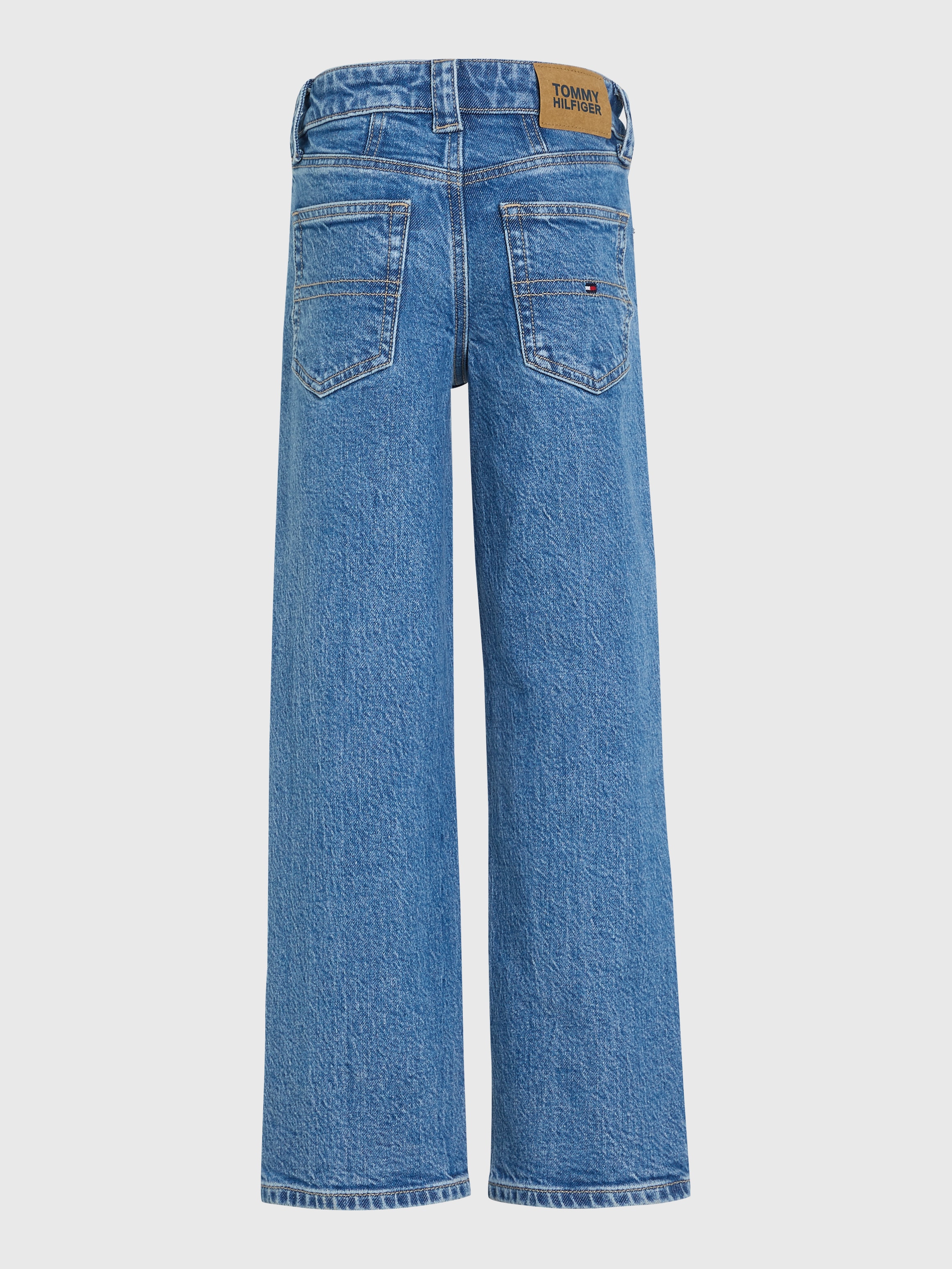 Tommy Hilfiger Bootcut-Jeans »GIRLFRIEND COMFORT DENIM«, Kinder bis 16 Jahre im 5-Pocket-Style