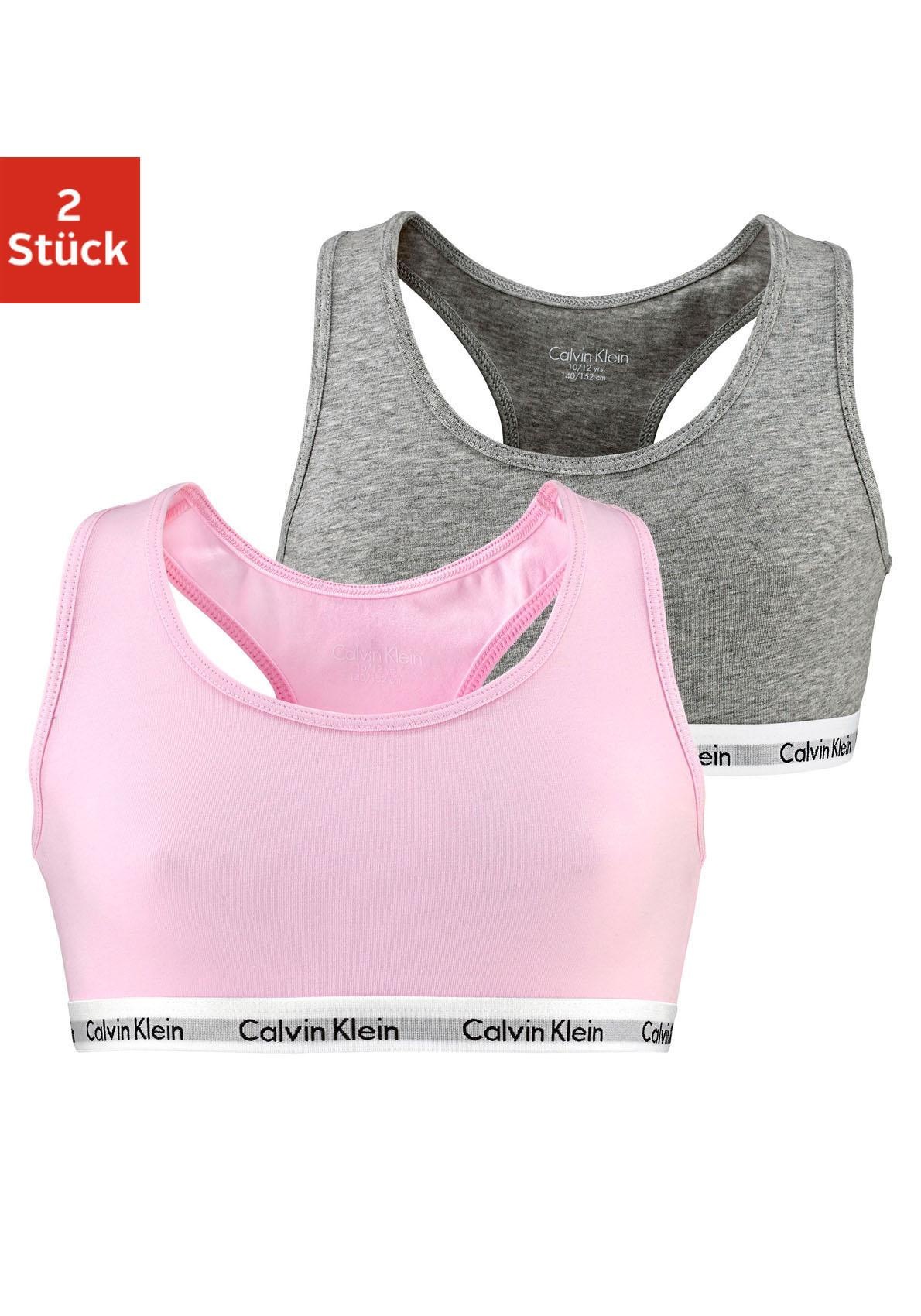 Image of Calvin Klein Bustier, (2 Stück), Mädchen - mit Logobund bei Ackermann Versand Schweiz