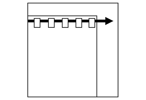 Neutex for bequem kaufen 245x142, St.), Schlaufen verdeckten (1 you! Schal Vorhang mit HxB: »Zen«