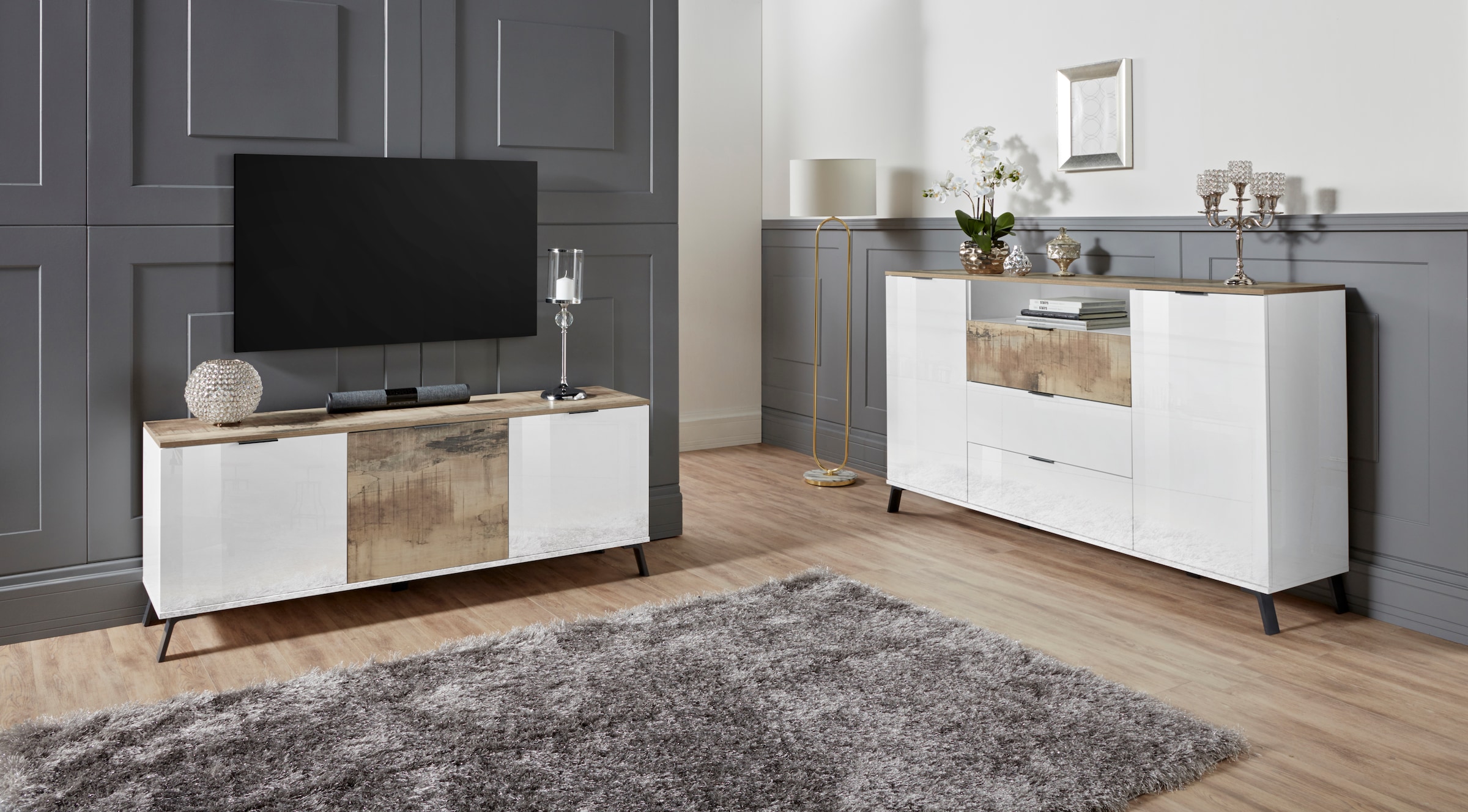 Home affaire Lowboard »CASANOVA« Breite ca. 150 cm