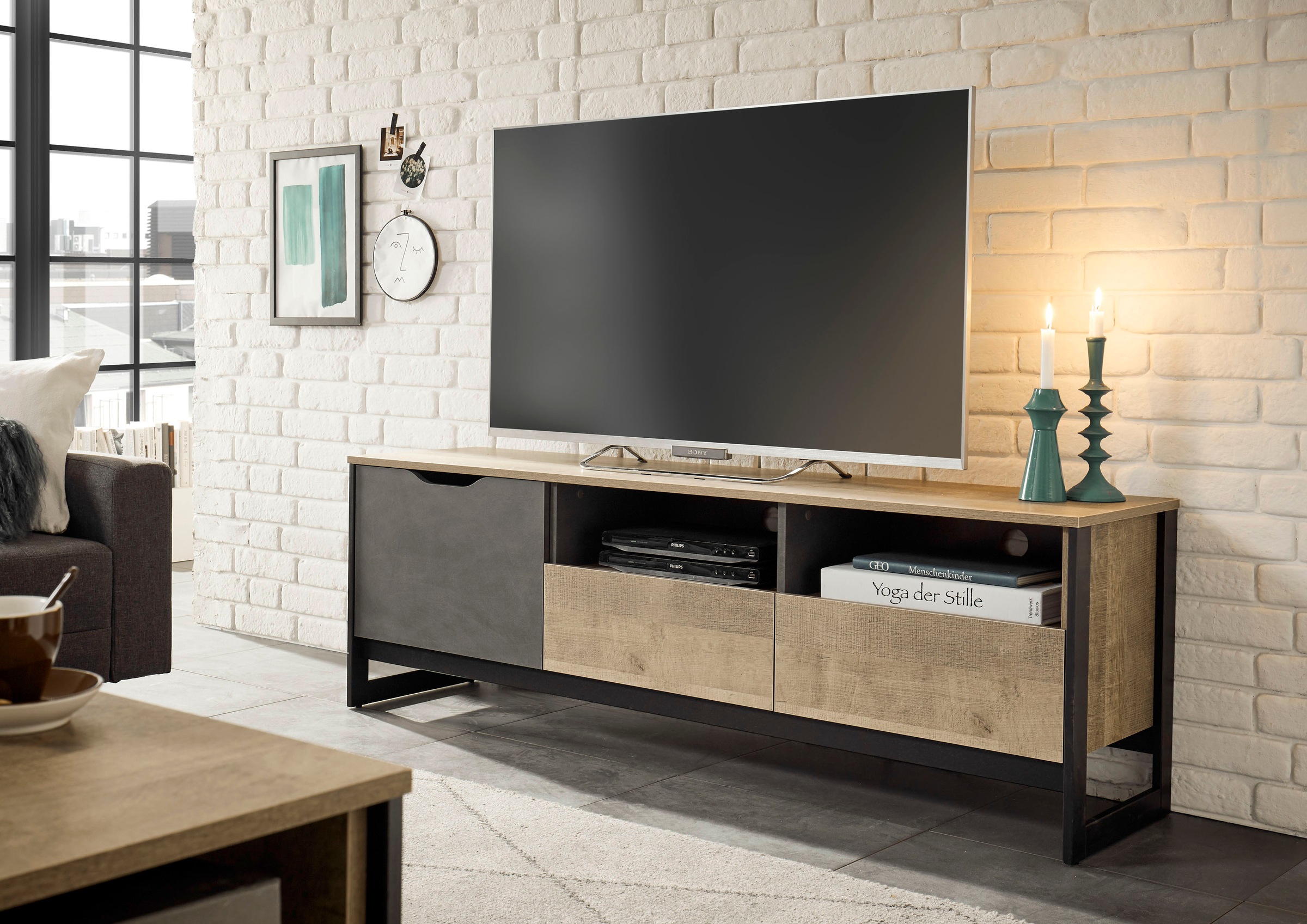 Image of Places of Style Lowboard »Malthe«, im trendigen Design bei Ackermann Versand Schweiz