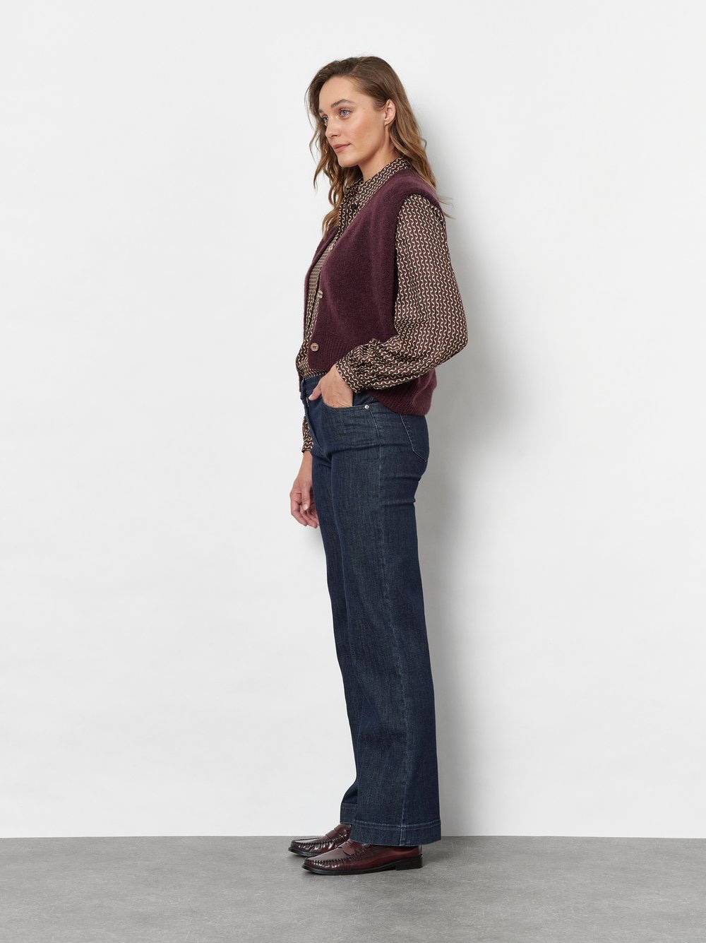 TONI Jeans large »Jenny Wide« avec poches