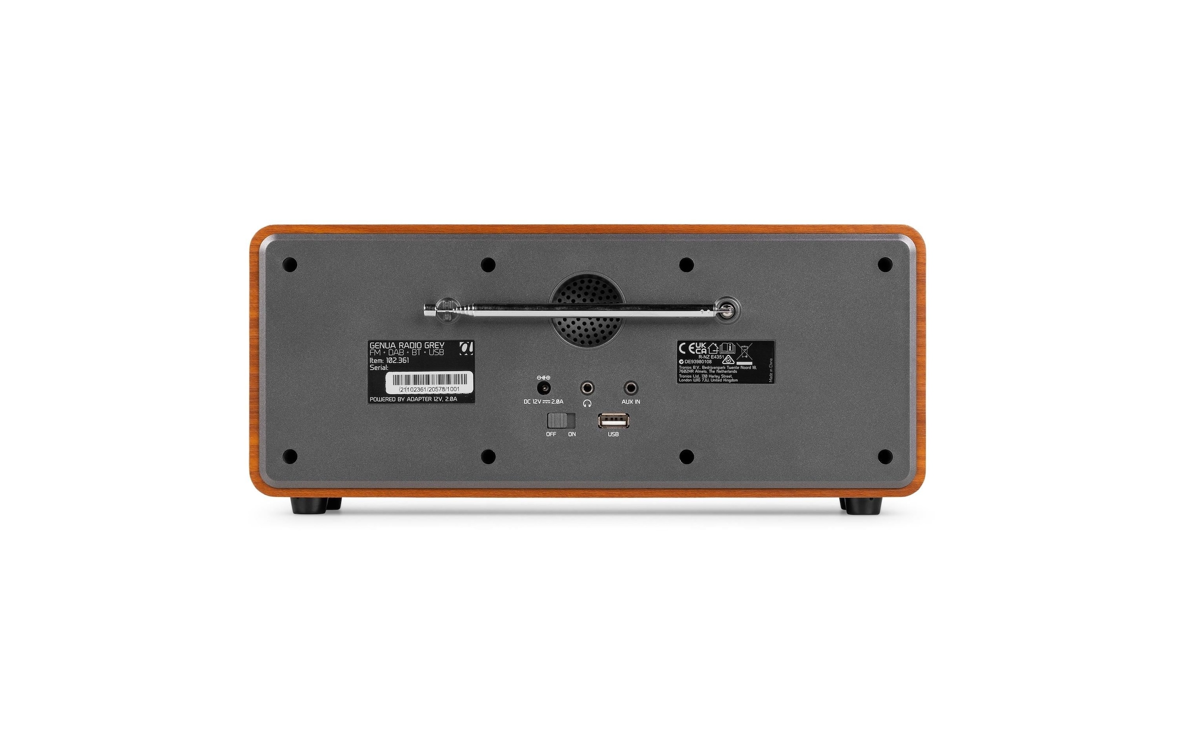 AUDIZIO Digitalradio (DAB+) »Genua-DG DAB+/FM Radio mit BT, Stereo« ( )