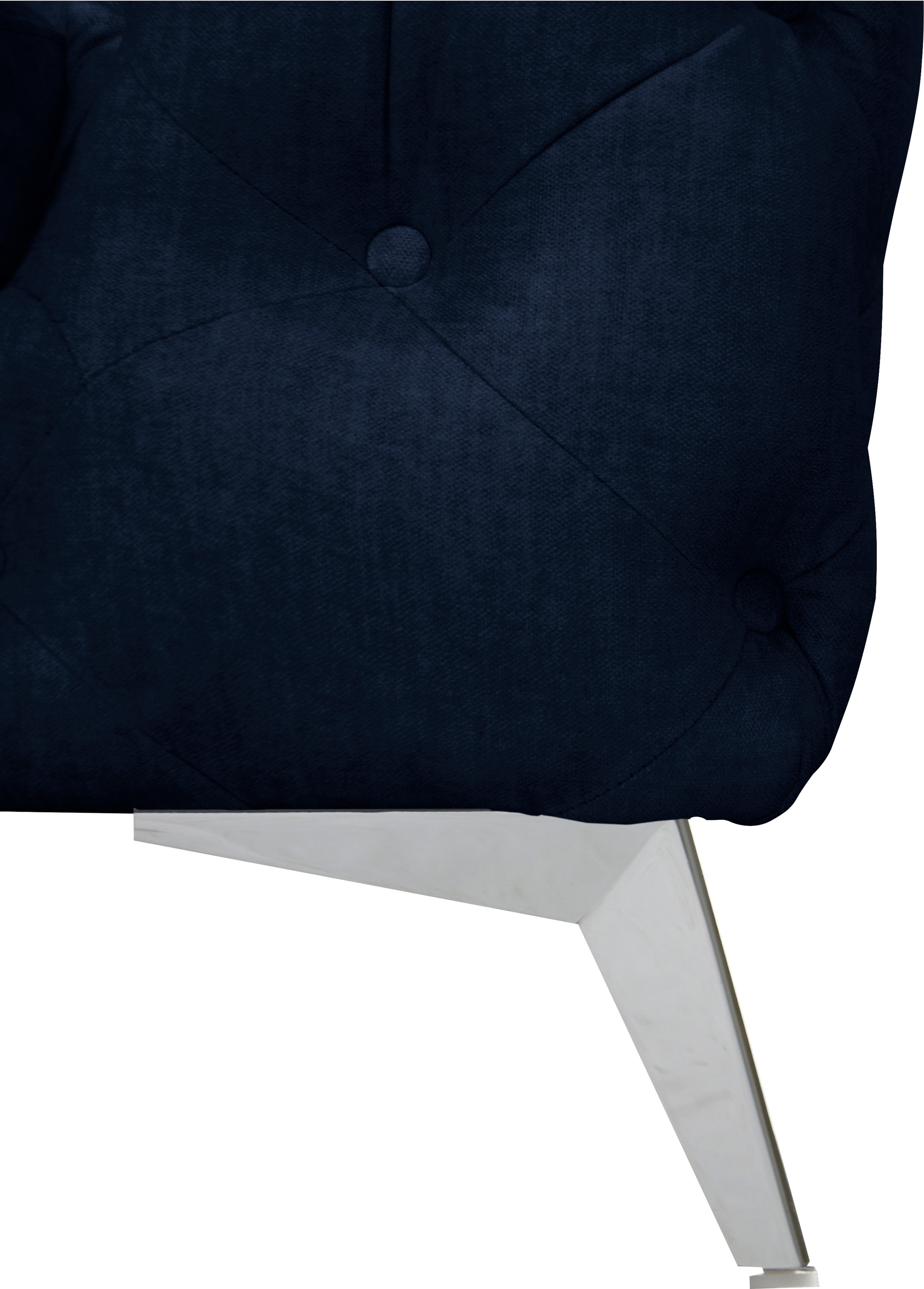 Leonique Chesterfield-Sessel »Glynis Sessel«, aufwändige Knopfheftung, moderne Chesterfield Optik, Fussfarbe wählbar