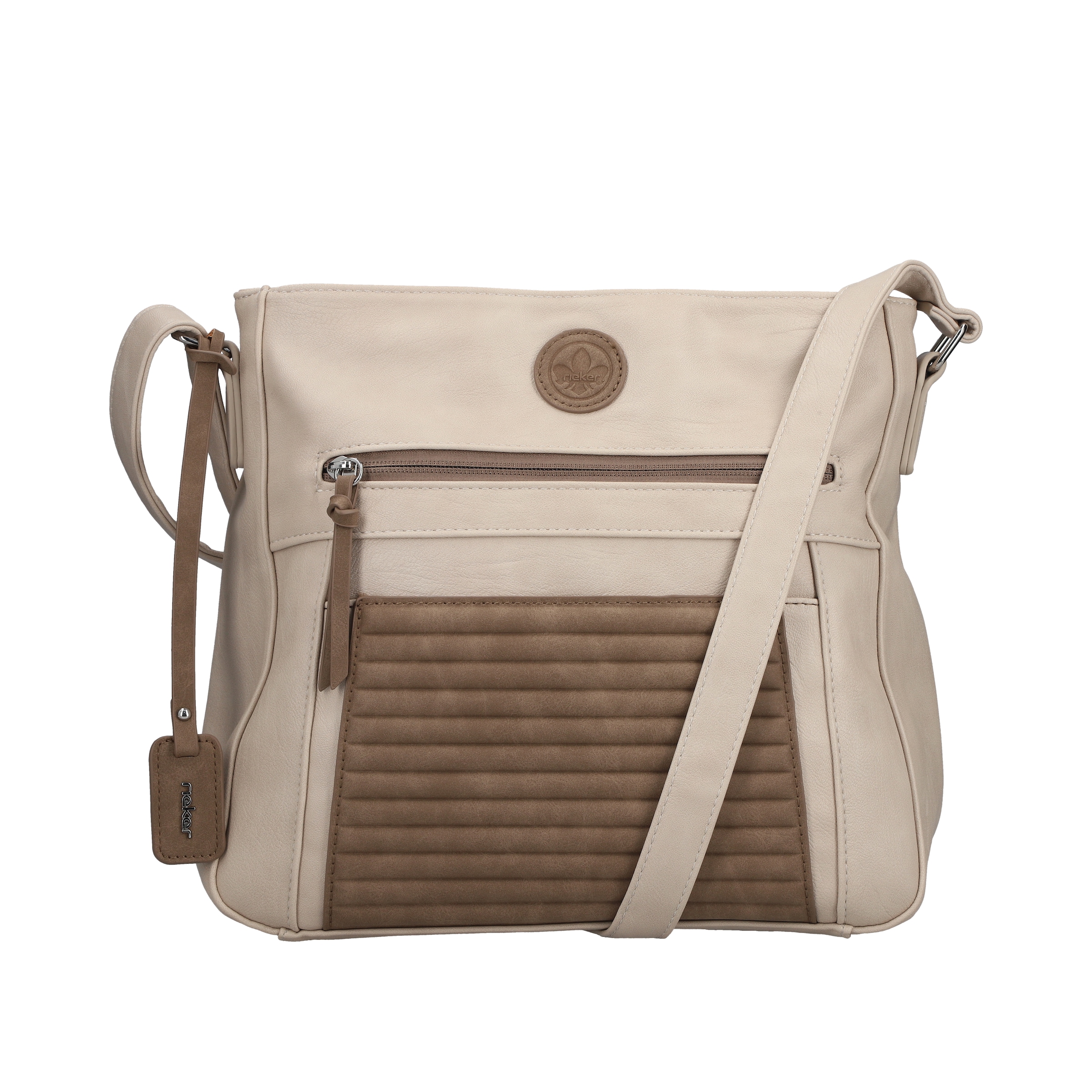 Rieker Schultertasche, Damen-Handtasche, mit praktischen Fächern