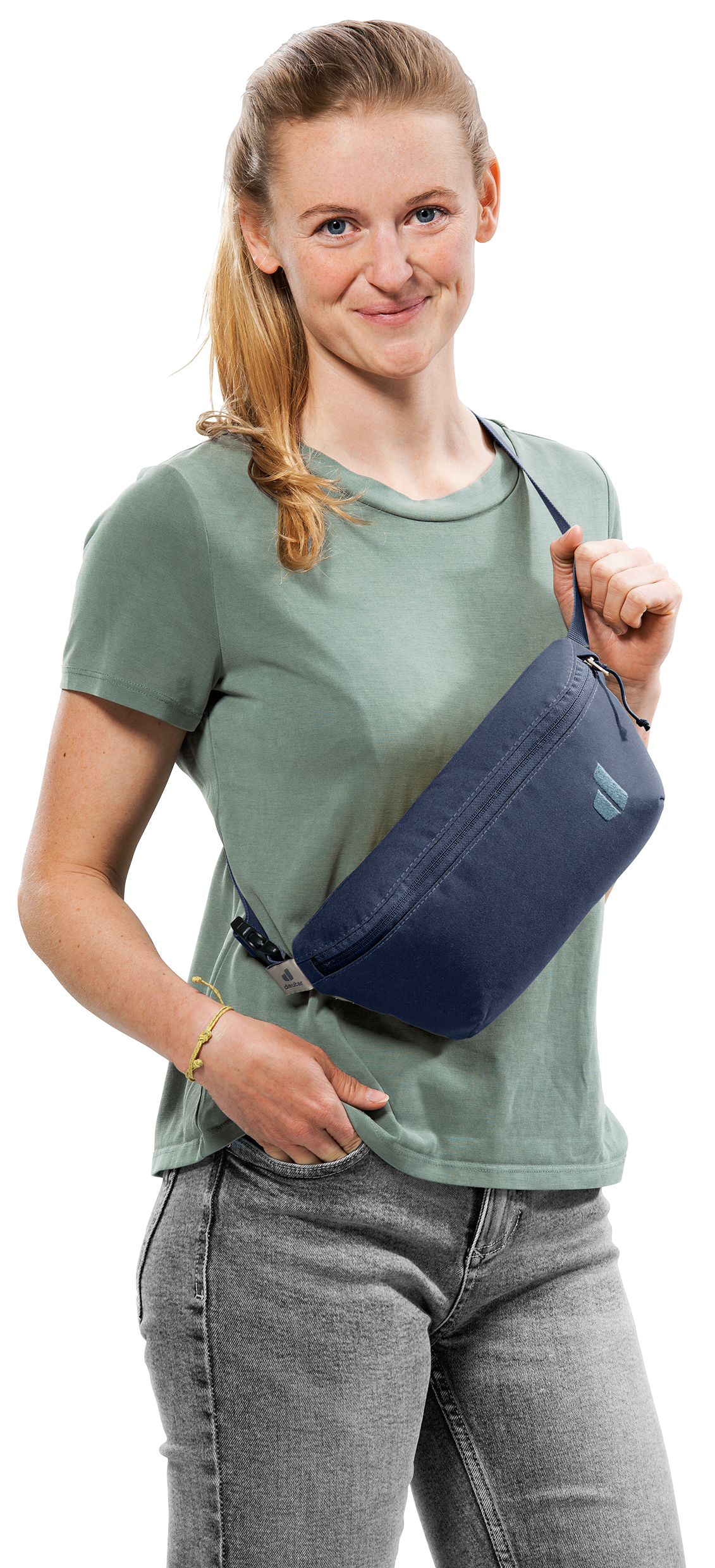 deuter Sac à bandoulière »AVENGO 1.5« avec fermeture éclair, clip pour clé, capacité de 1,5 litre