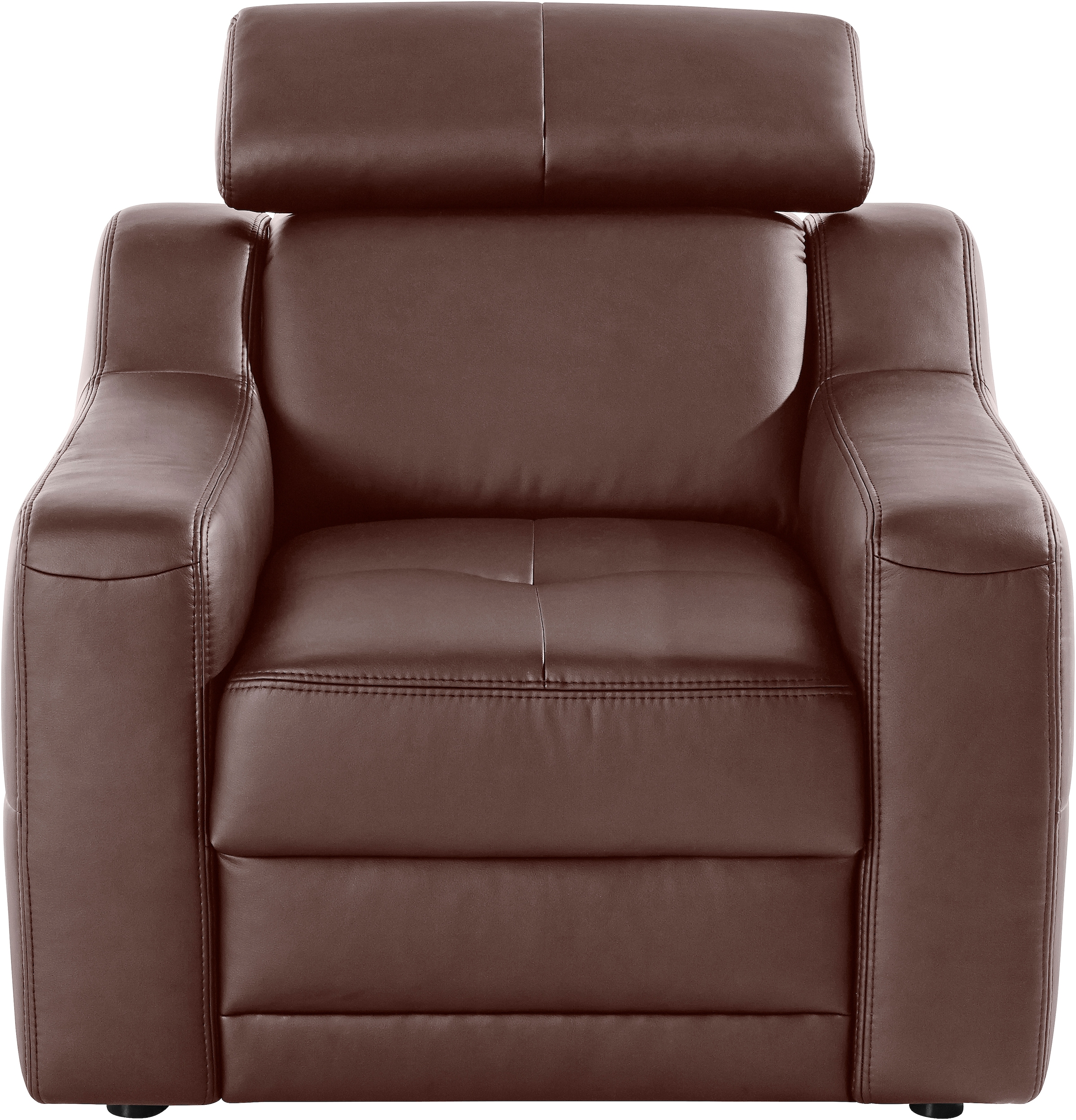 exxpo - sofa fashion Sessel »Lotos, Loungesessel« mit Kopf- bzw. Rückenteilverstellung