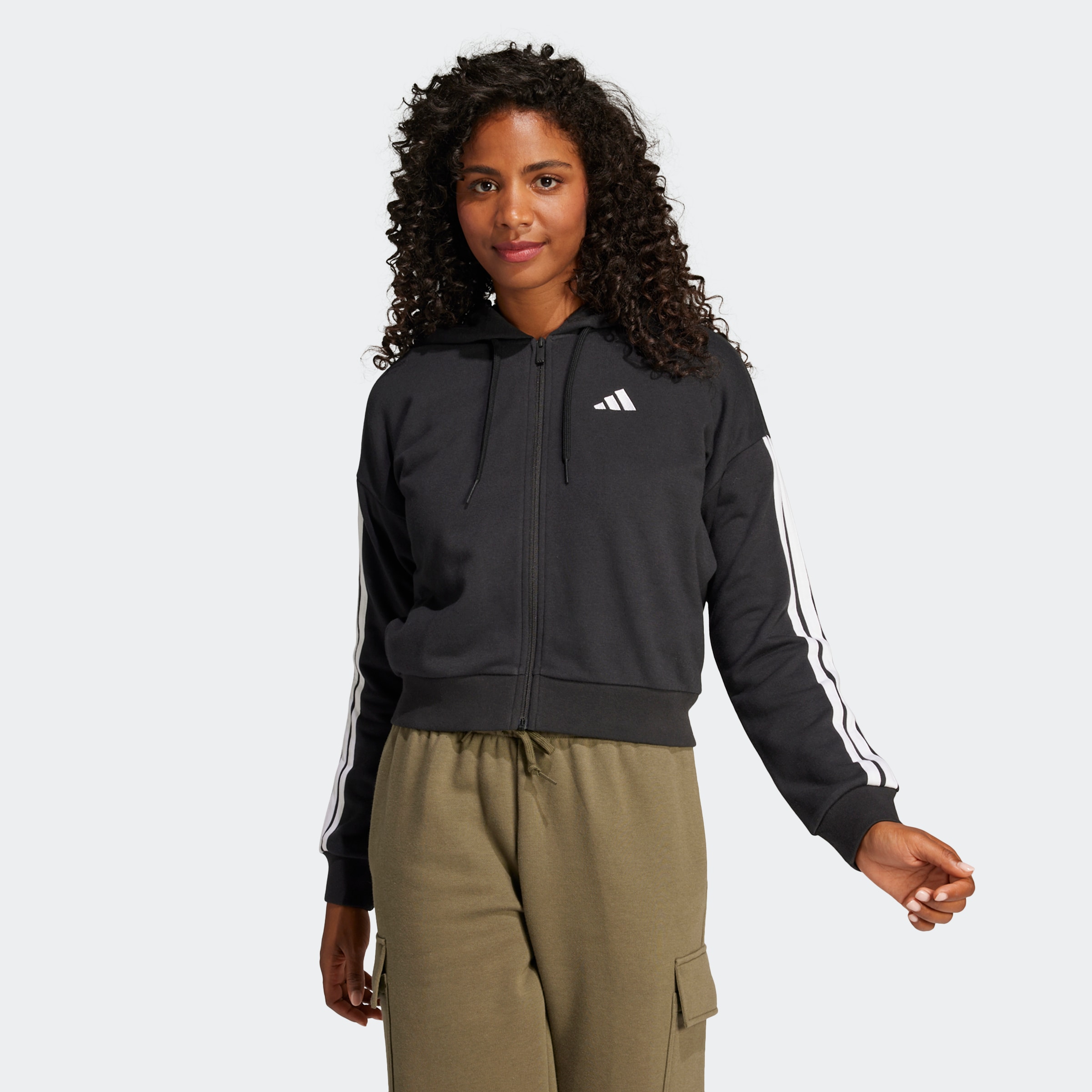 adidas Sportswear Kapuzensweatshirt »W 3S FT FZ HD«