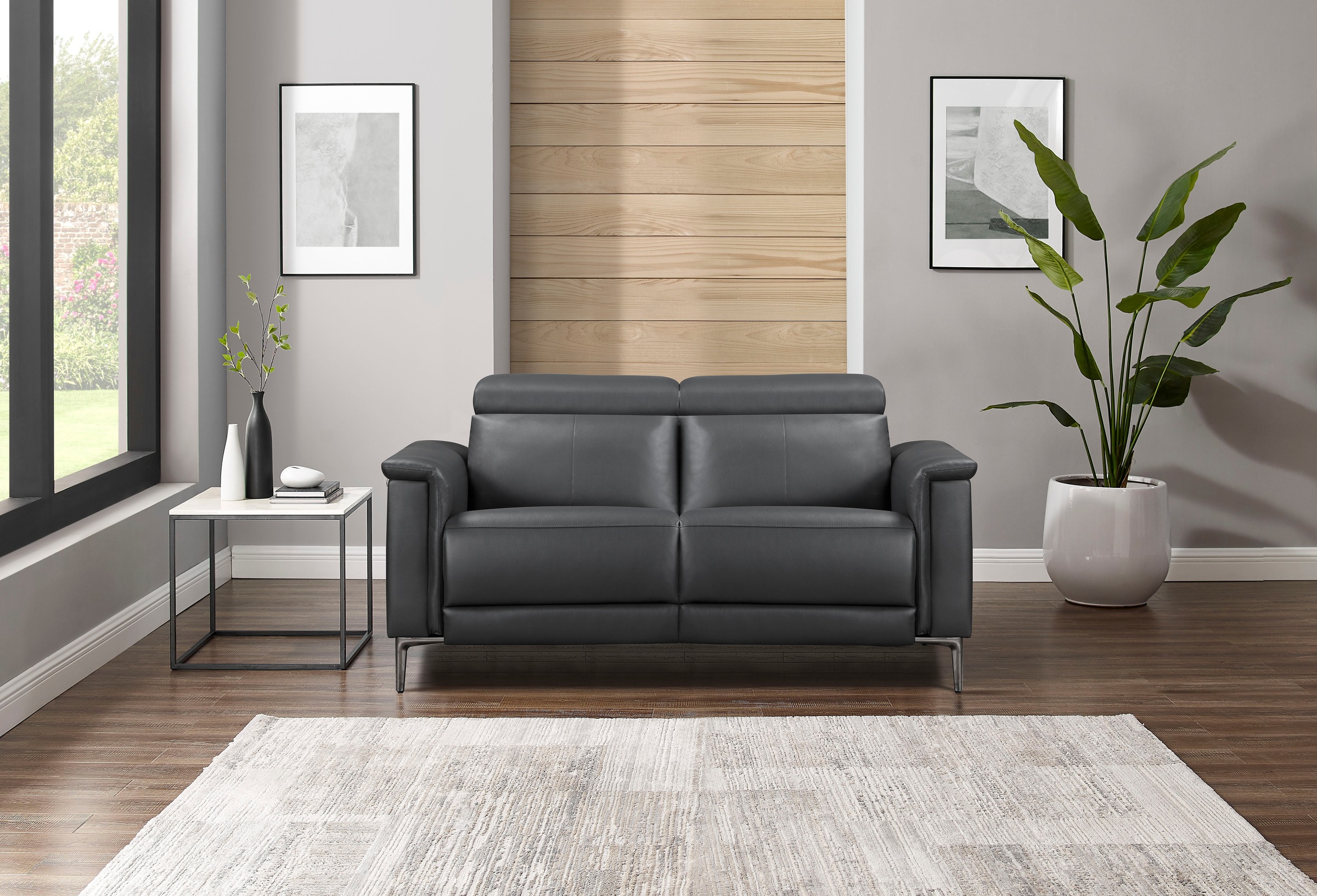Places of Style 2-Sitzer »Lund«, manueller od. elektrischer Relaxfunktion und USB-A
