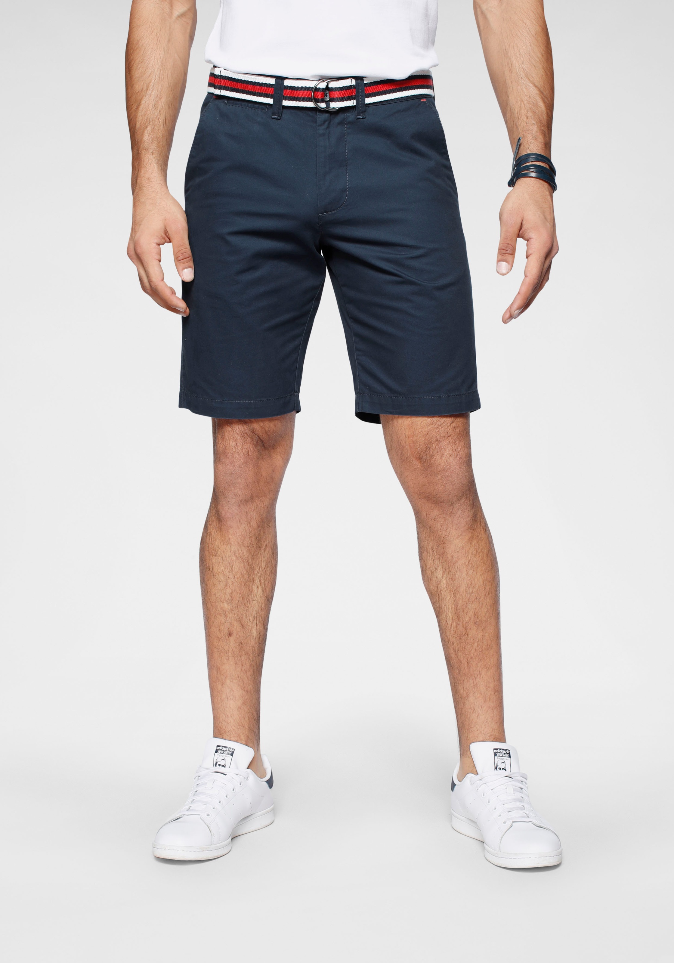 Image of TOM TAILOR Polo Team Chinoshorts, (mit abnehmbarem Gürtel), in angenehmer Qualität bei Ackermann Versand Schweiz