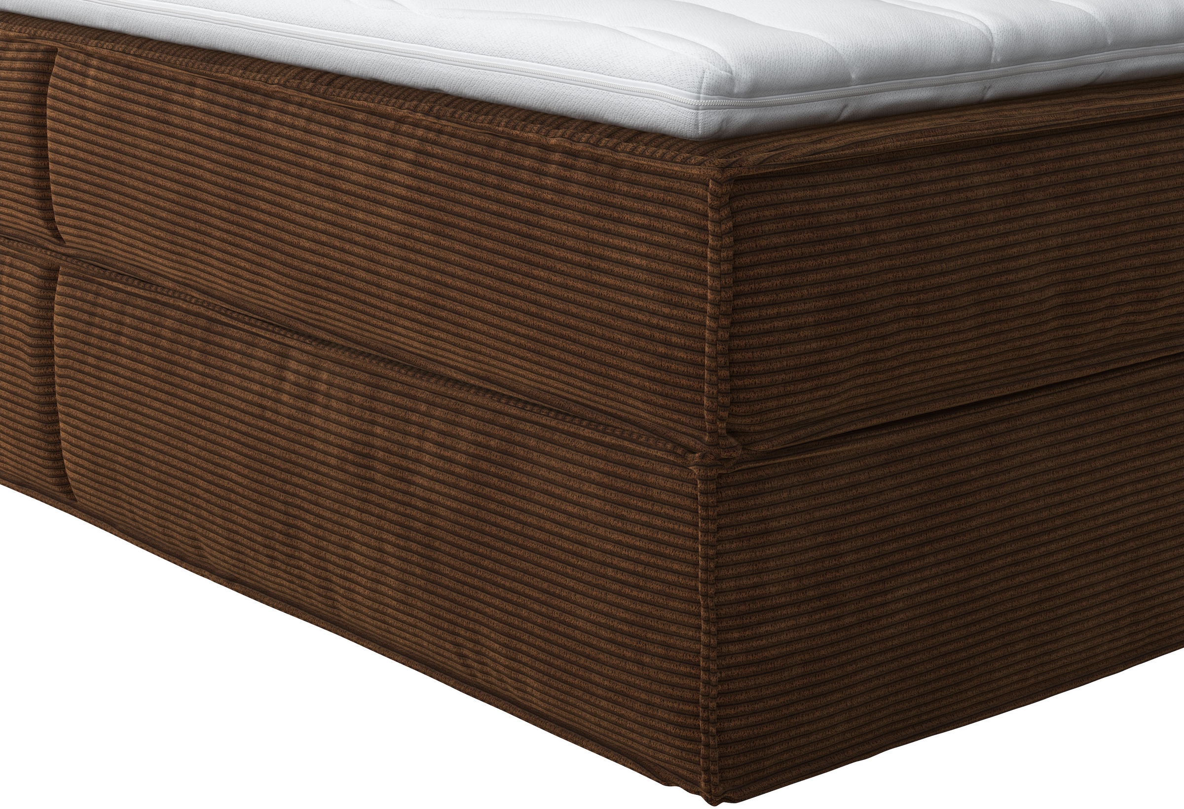 LeGer Home by Lena Gercke Boxspringbett »Addyson«, (Härtegrade H2, H3 und H4 wählbar), Boxspringbett inkl. Topper, 2 Matratzen