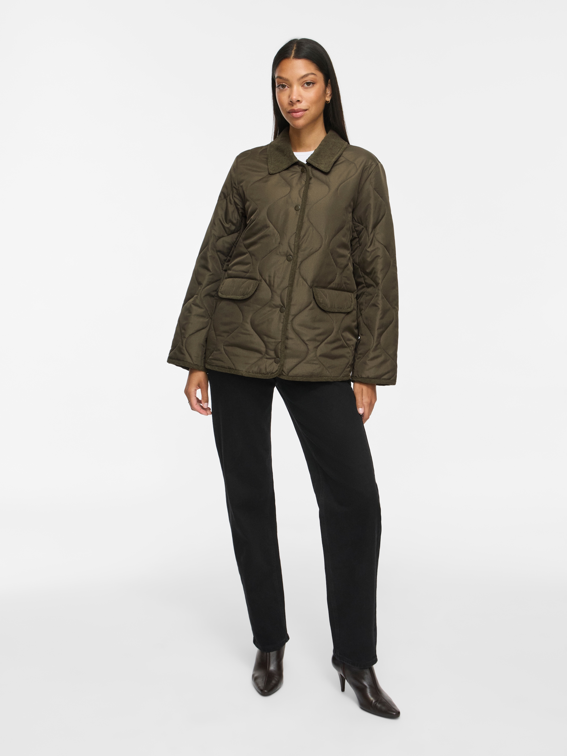Vila Veste matelassée »VITATE L/S QUILT DETAIL JACKET - NOOS« fibre synthétique
