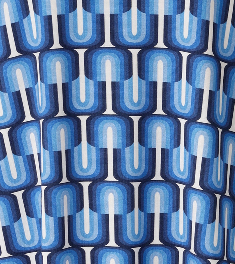 Aniston CASUAL A-Linien-Kleid mit farbharmonischem Retro-Druck - NEUE KOLLEKTION