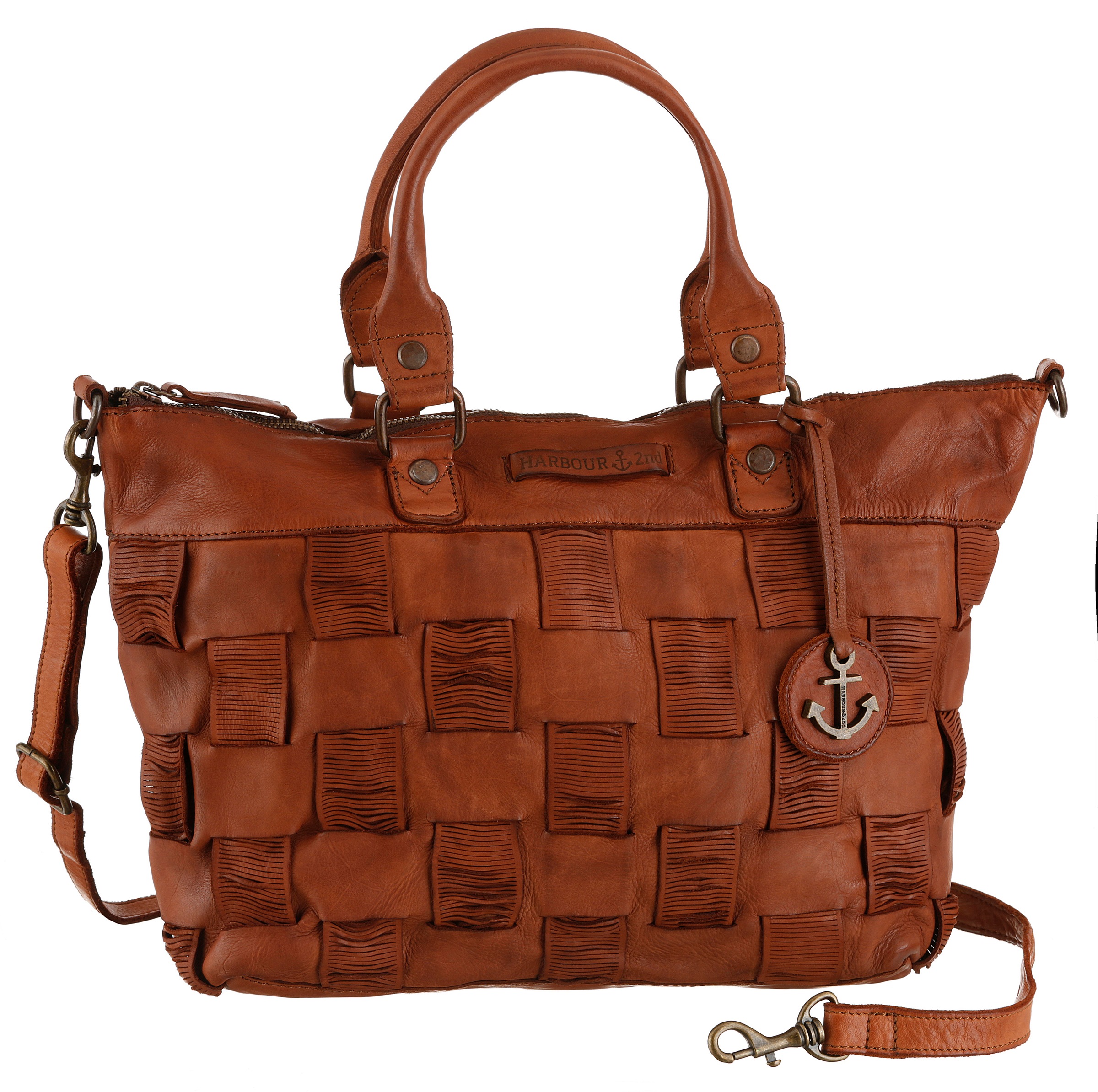 Image of HARBOUR 2nd Henkeltasche »Philine«, mit modischer Flecht Optik bei Ackermann Versand Schweiz