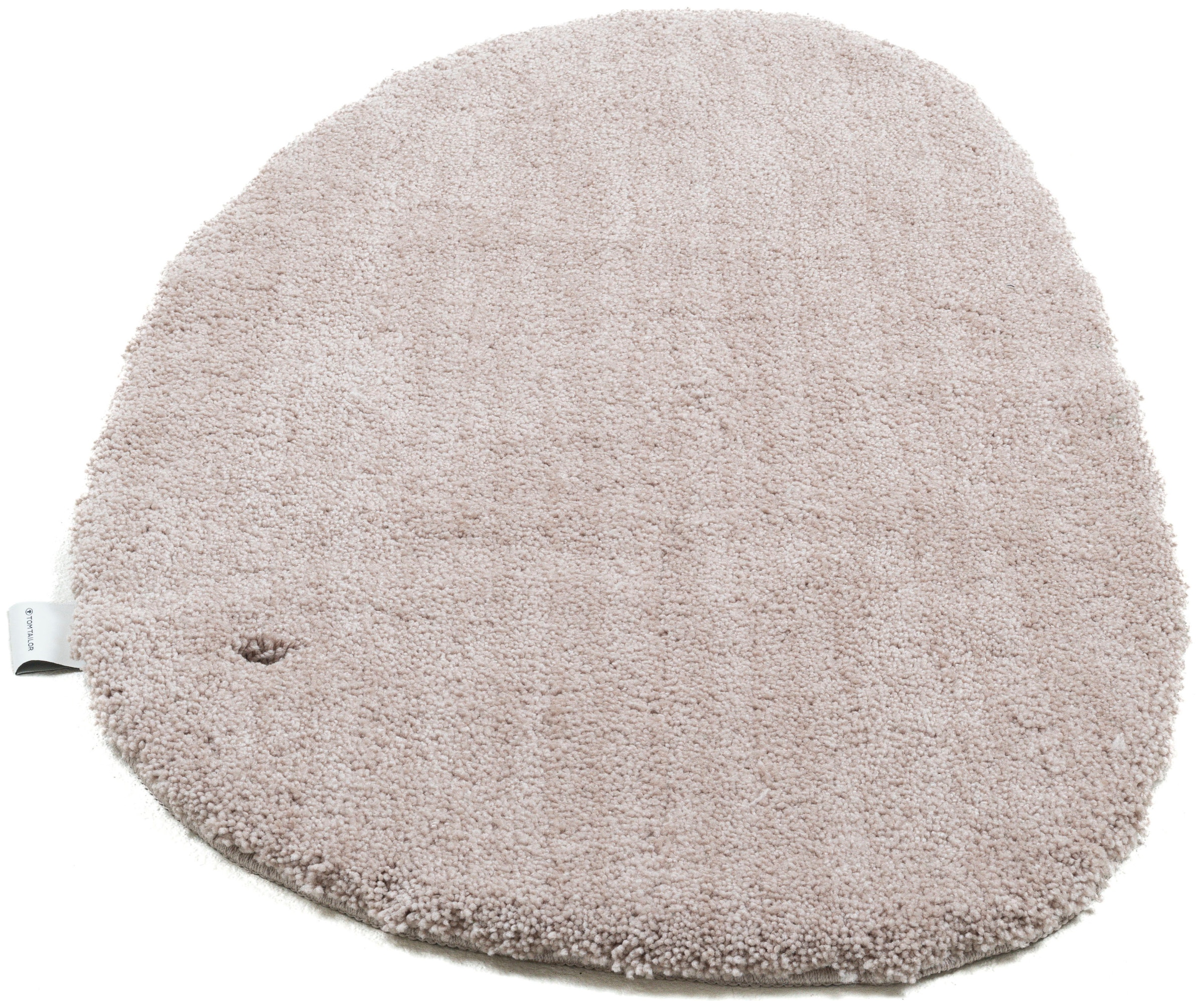 TOM TAILOR HOME Badematte »Cozy Bath UNI«, rutschhemmend beschichtet, fussbodenheizungsgeeignet, Badteppich, Uni Farben, rechteckig, rund und oval erhältlich