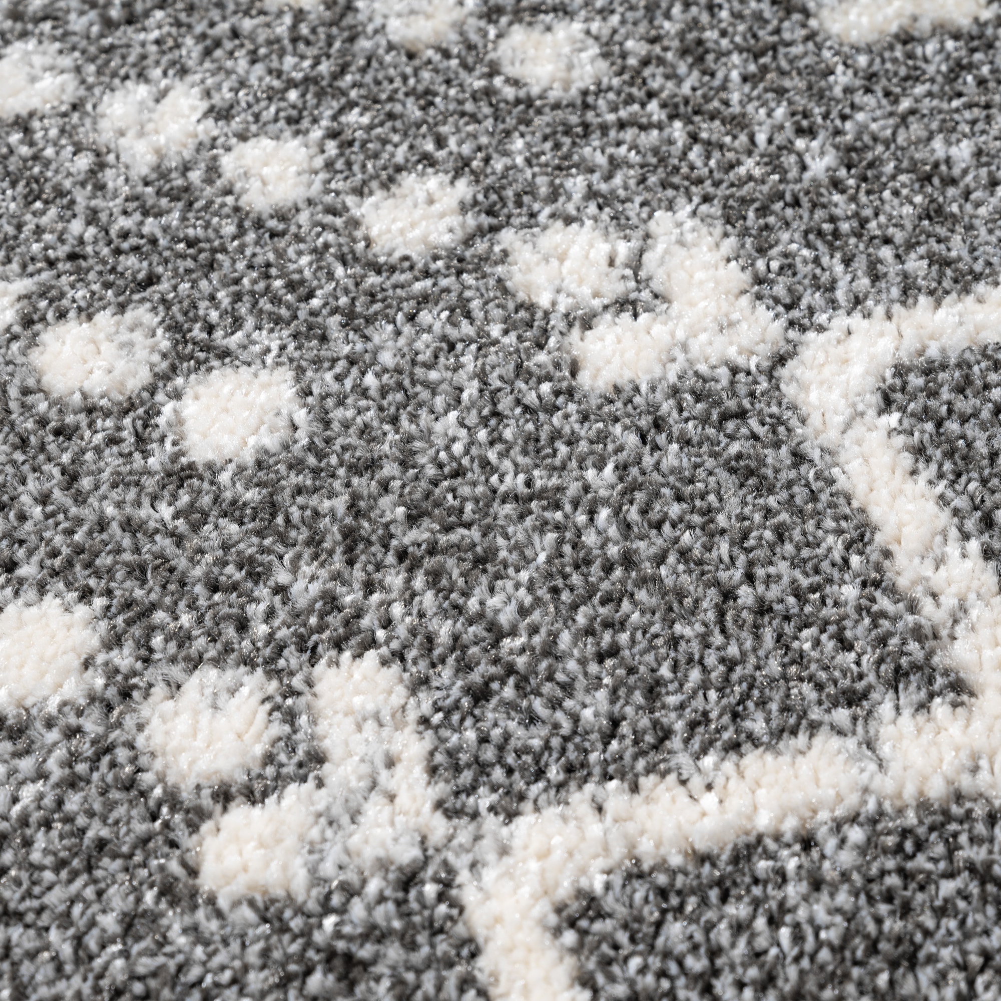 Sanat Teppich »Boho 8203  , auch als Läufer und in Rund« rechteckig 10 mm Höhe Kurzflor, robust, Boho, Scandic, für Fussbodenheizung geeignet