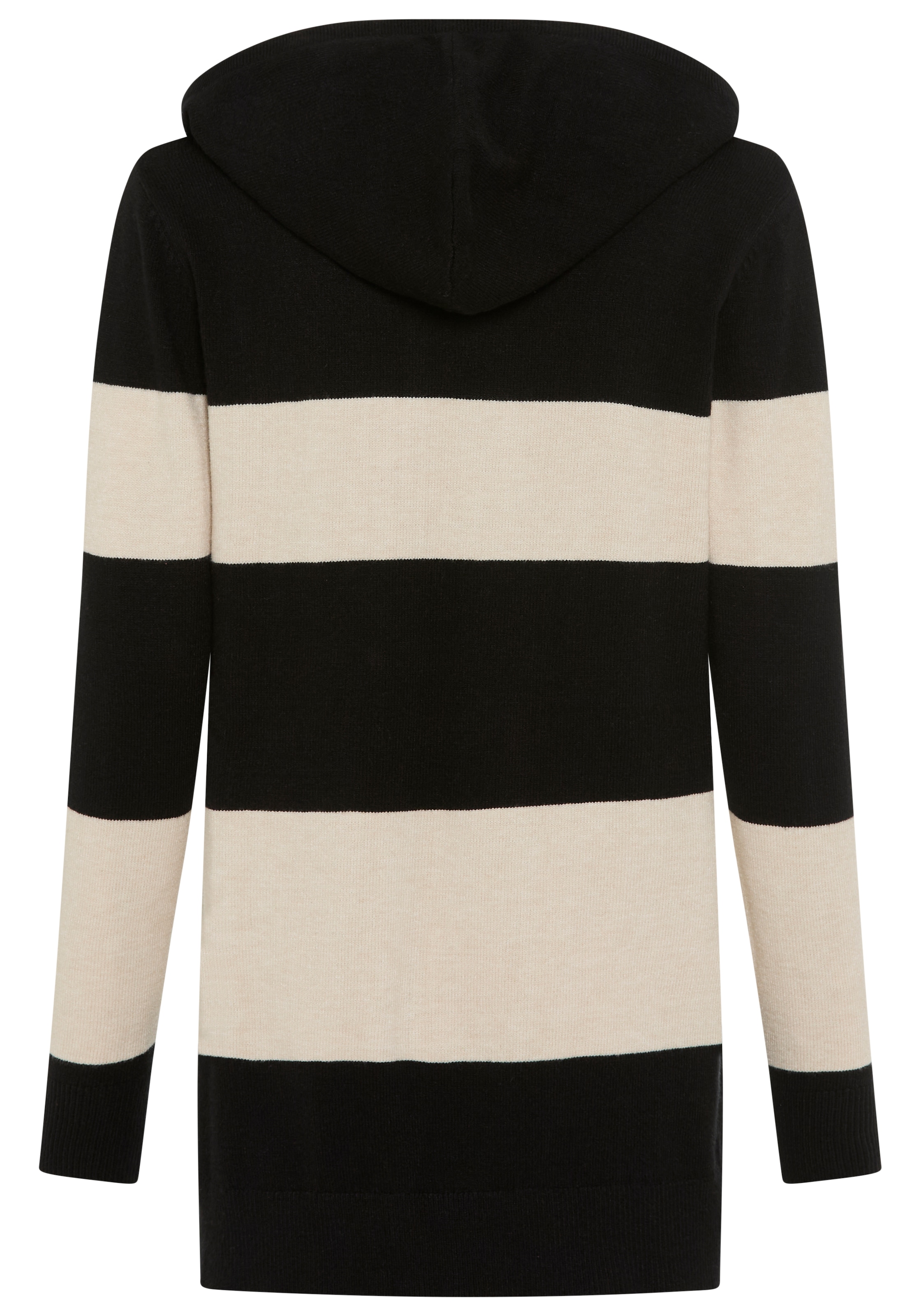 Laura Scott Cardigan à capuche Winterstrick mit Streifen und Glitzerdetails - NEUE KOLLEKTION