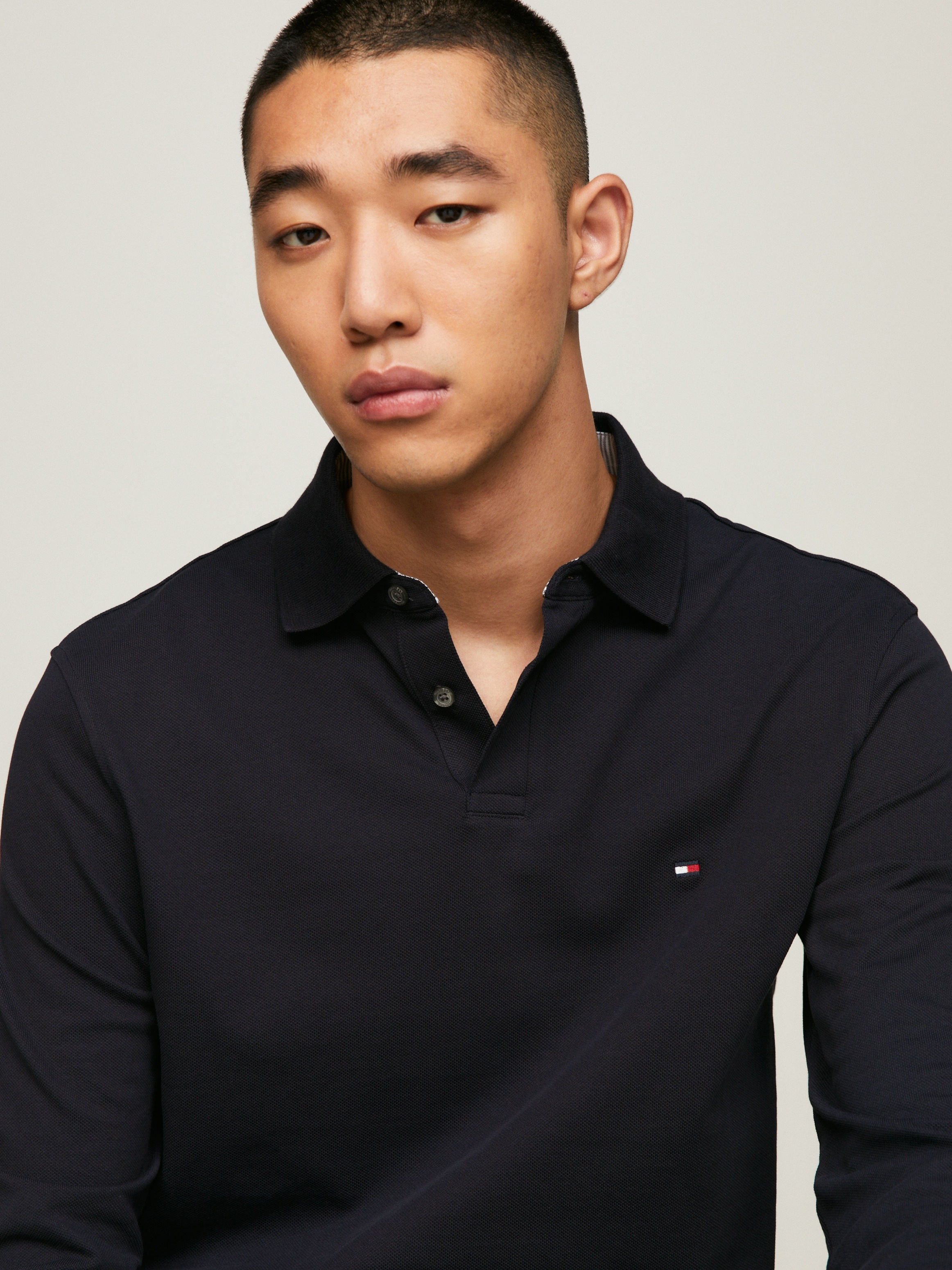 Tommy Hilfiger Langarm-Poloshirt »1985 REGULAR LS POLO«