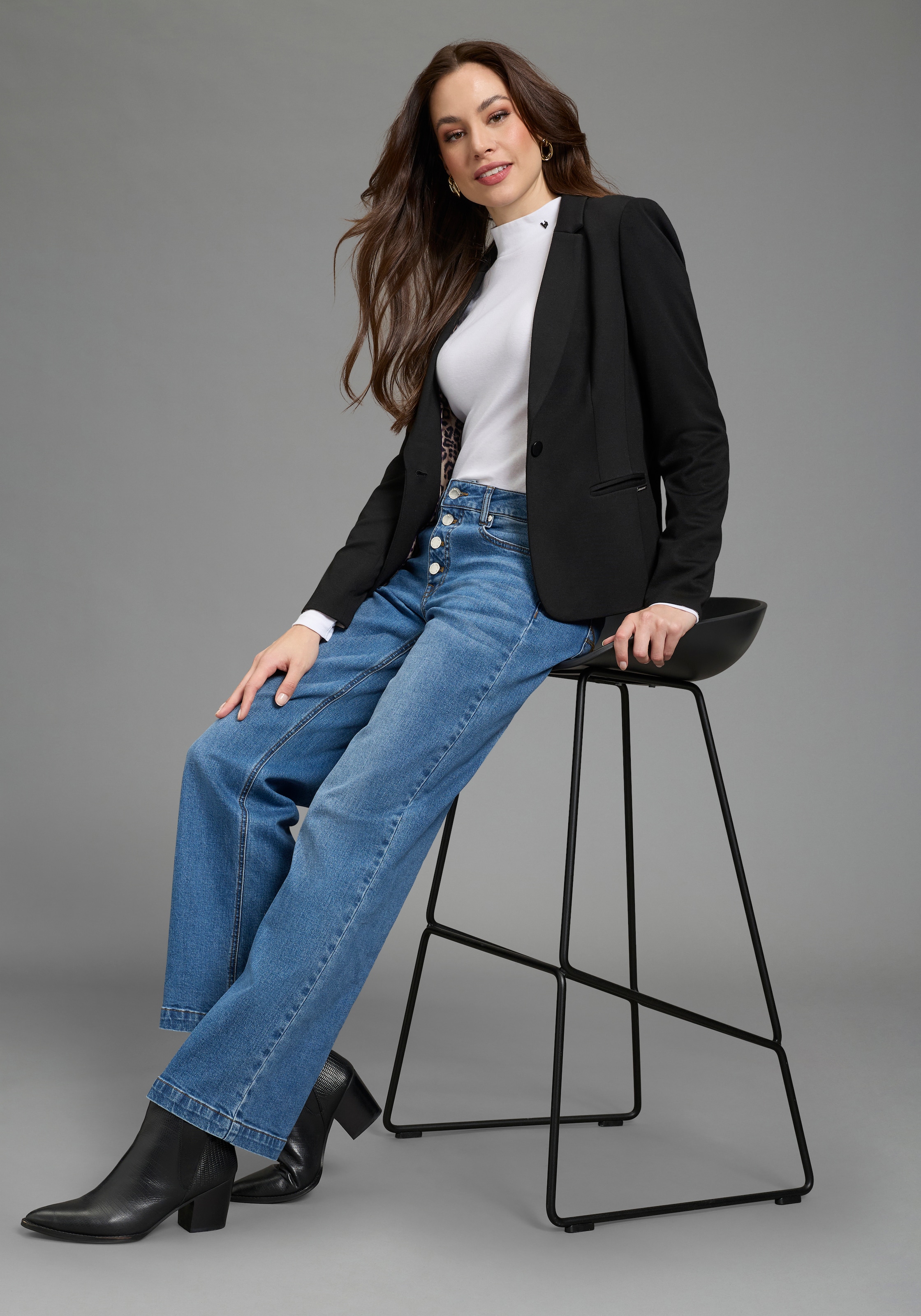 Bruno Banani Jeans large mit Elasthan-Anteil, aus Baumwollmaterial