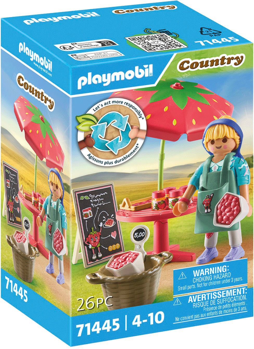 Konstruktions-Spielset »Marmeladenstand (71445), Country«, (26 St.), teilweise aus...