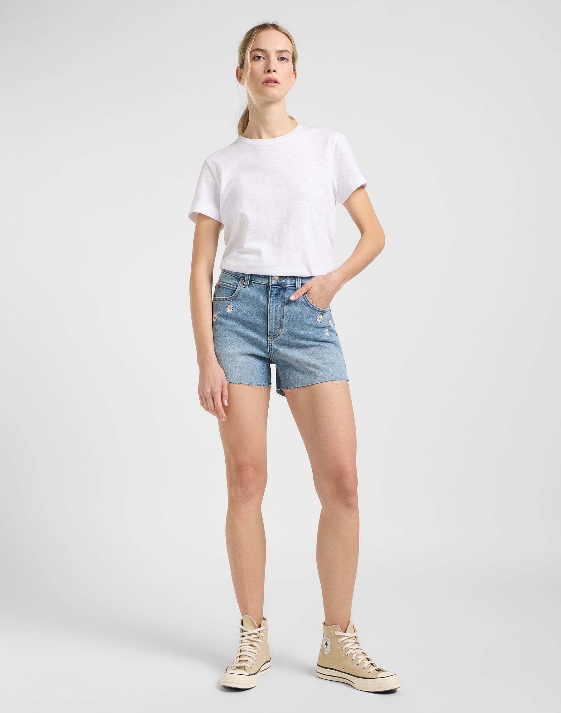 Lee® Jeansshorts »LEE Jeansshorts Rider Short 3In«