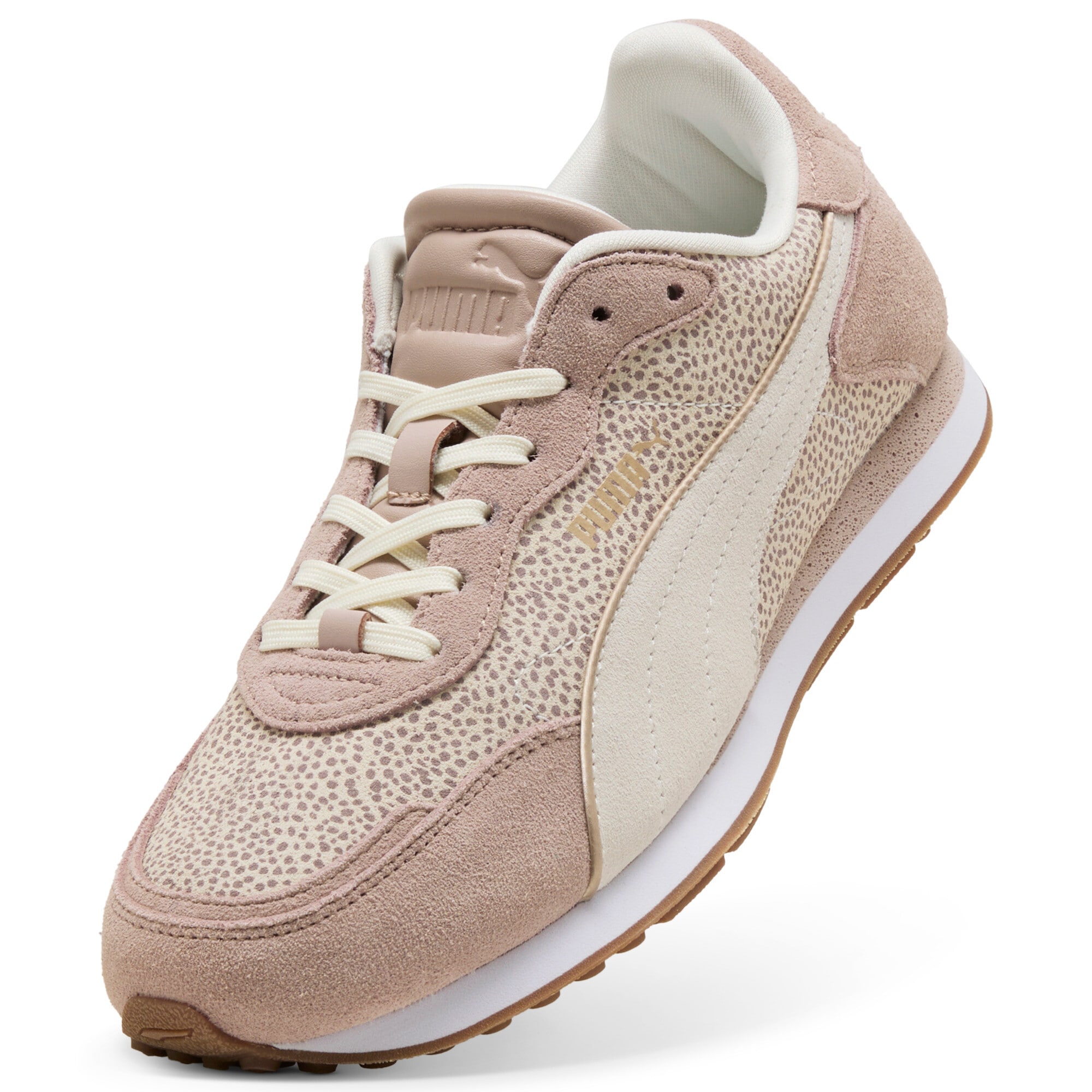 PUMA Sneaker »ST MILER ROSE TOPCAT«  aus Leder, mit Schnürung, mit leicht profilierter Gummi-Laufsohle