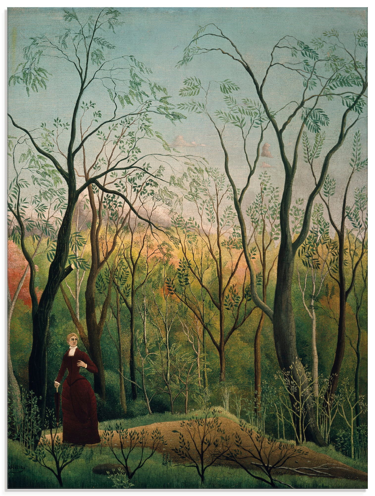 Image of Artland Glasbild »Am Waldrand. Um 1886«, Wald, (1 St.) bei Ackermann Versand Schweiz