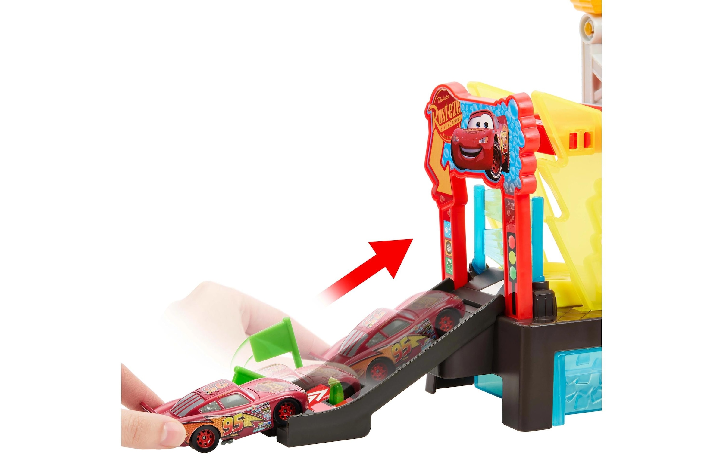 Mattel® Spiel-Gebäude »Disney Cars Autowaschanlagen-Spielset«