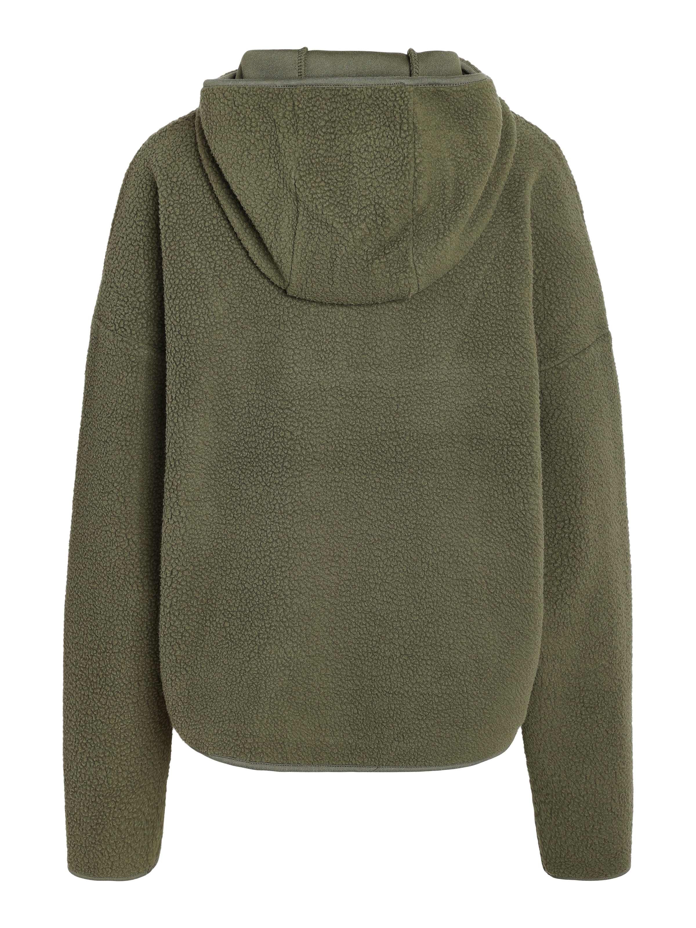 Noisy may Fleecepullover »NMCOZY L/S HALFWAY ZIP SWEATER JRS NOOS«, Polyester, relaxed fit
