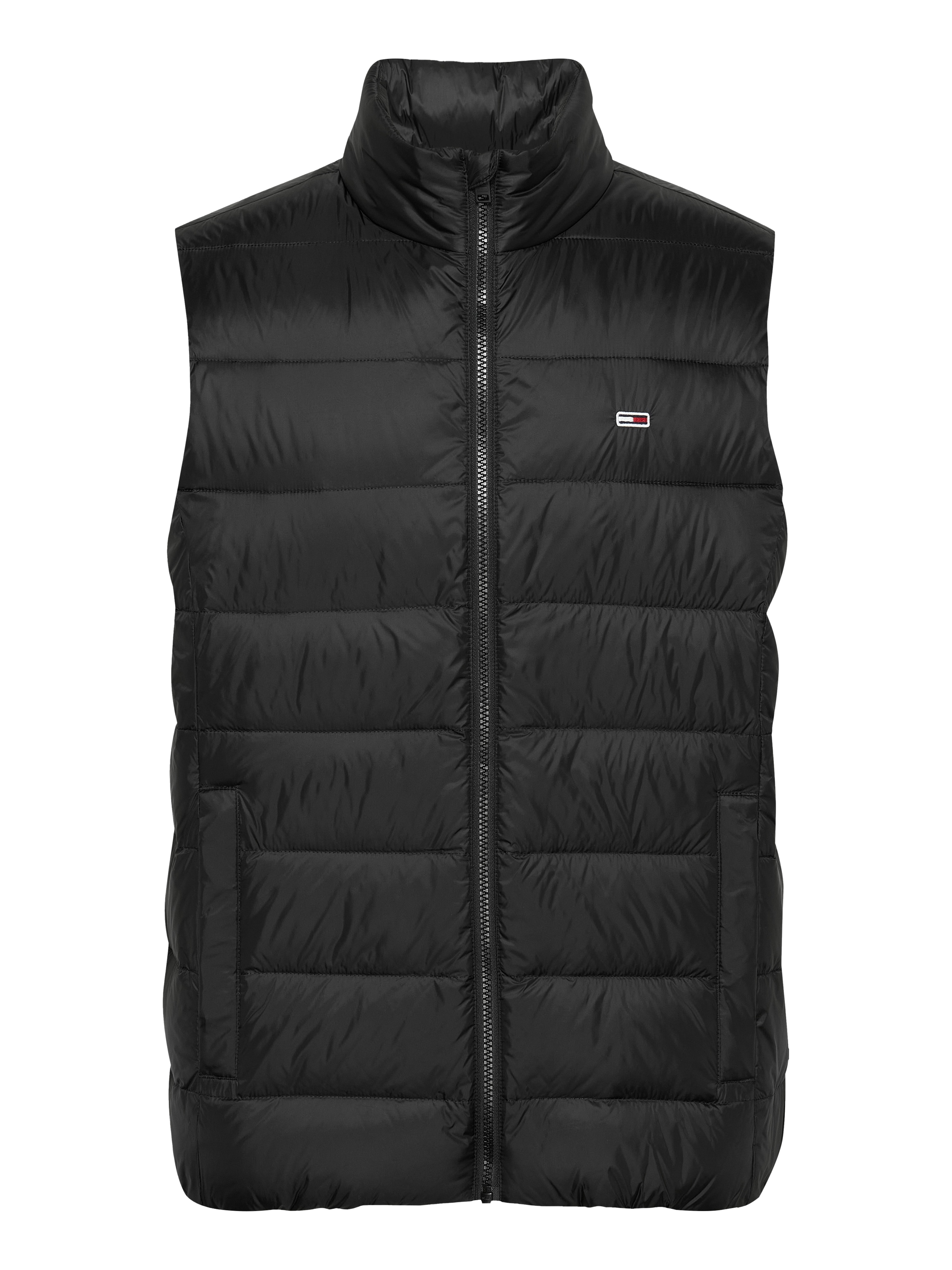 Tommy Jeans Plus Steppweste »TJM LT DOWN VEST EXT«, in Grossen Grössen, Logostickerei, Eingriffstaschen