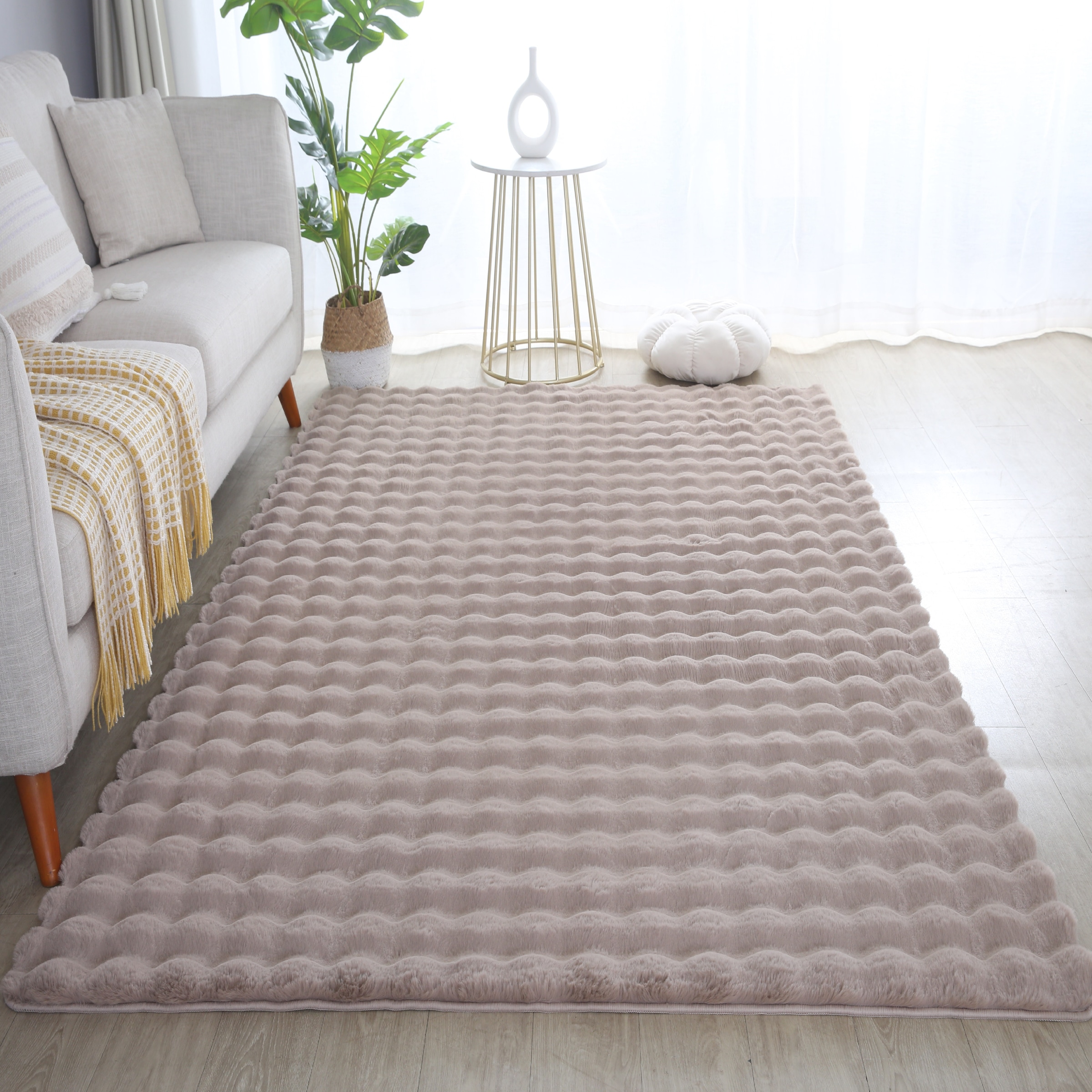 Hochflor-Teppich »AMBIANCE 5110«, rechteckig, 25 mm Höhe, Besonders weich / Dicker...