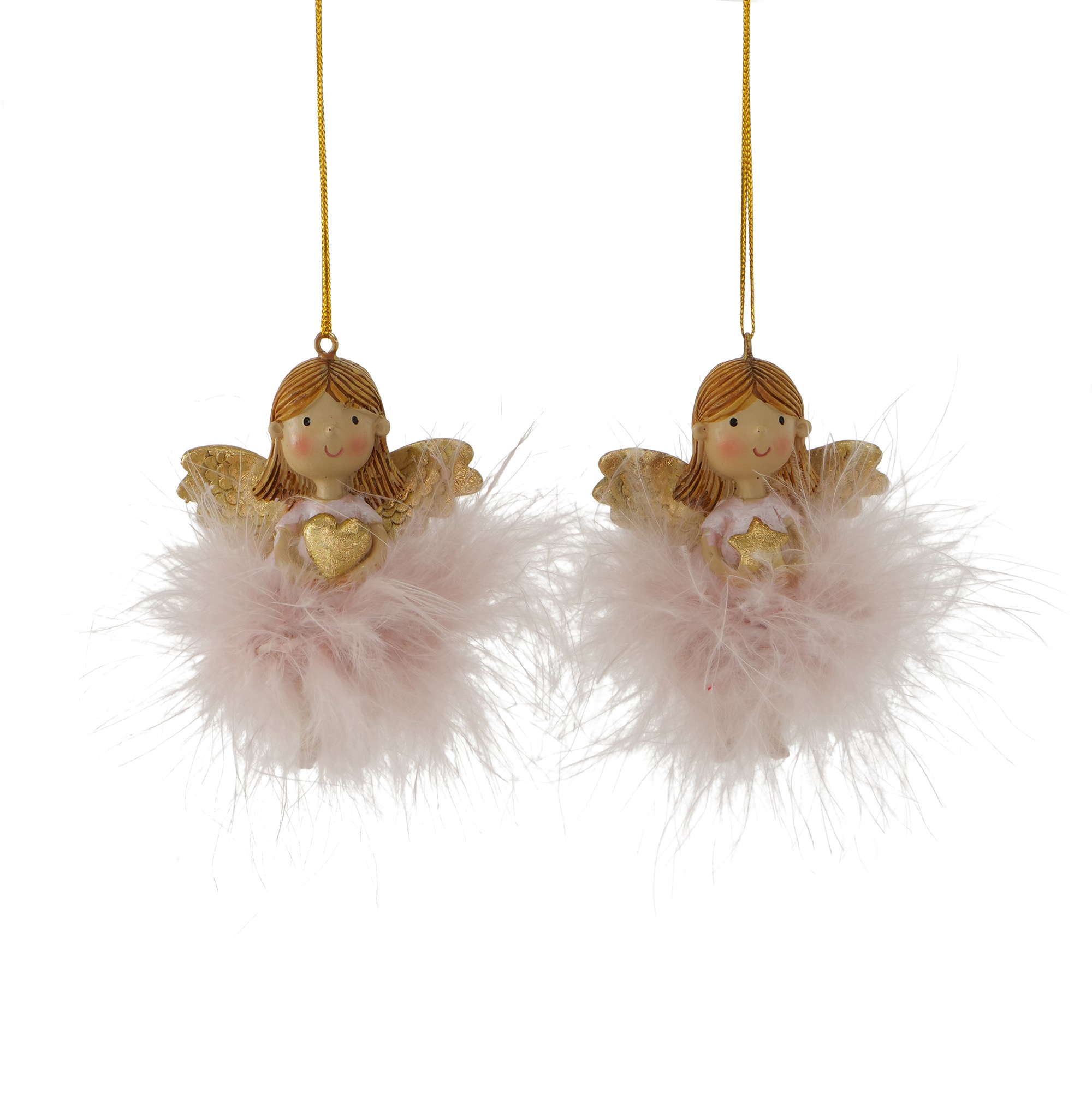 Image of BOLTZE Baumbehang »Molly«, (Set, 6 St.), Engel mit Herz und Stern, Höhe ca. 7 cm bei Ackermann Versand Schweiz