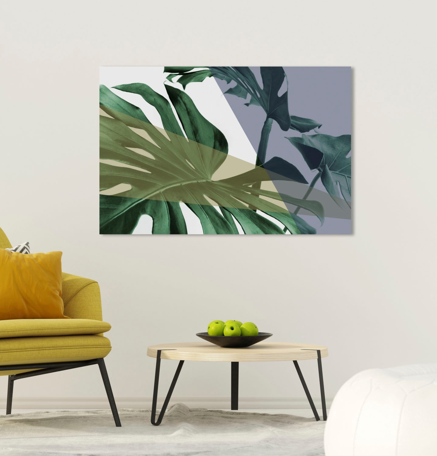 queence Acrylglasbild »Blätter« Blätter | Blätterbilder | Kunst | Pflanzen | Pflanzenbilder Fine Art-Print in Galeriequalität