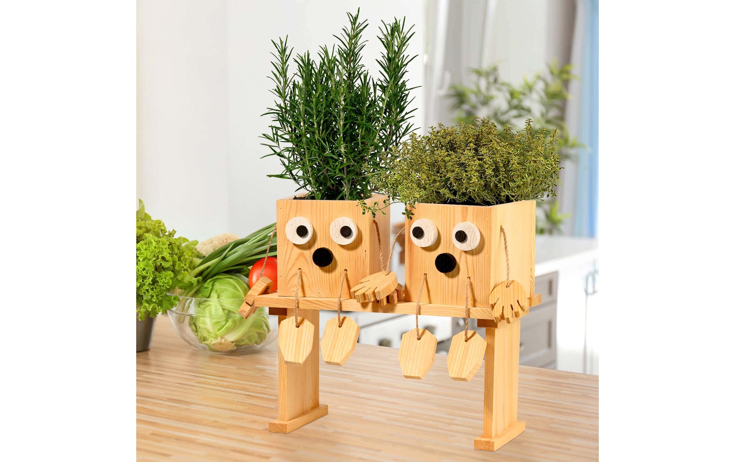 dobar Hochbeet »Kräuterschwestern «Laura & Lisa»«