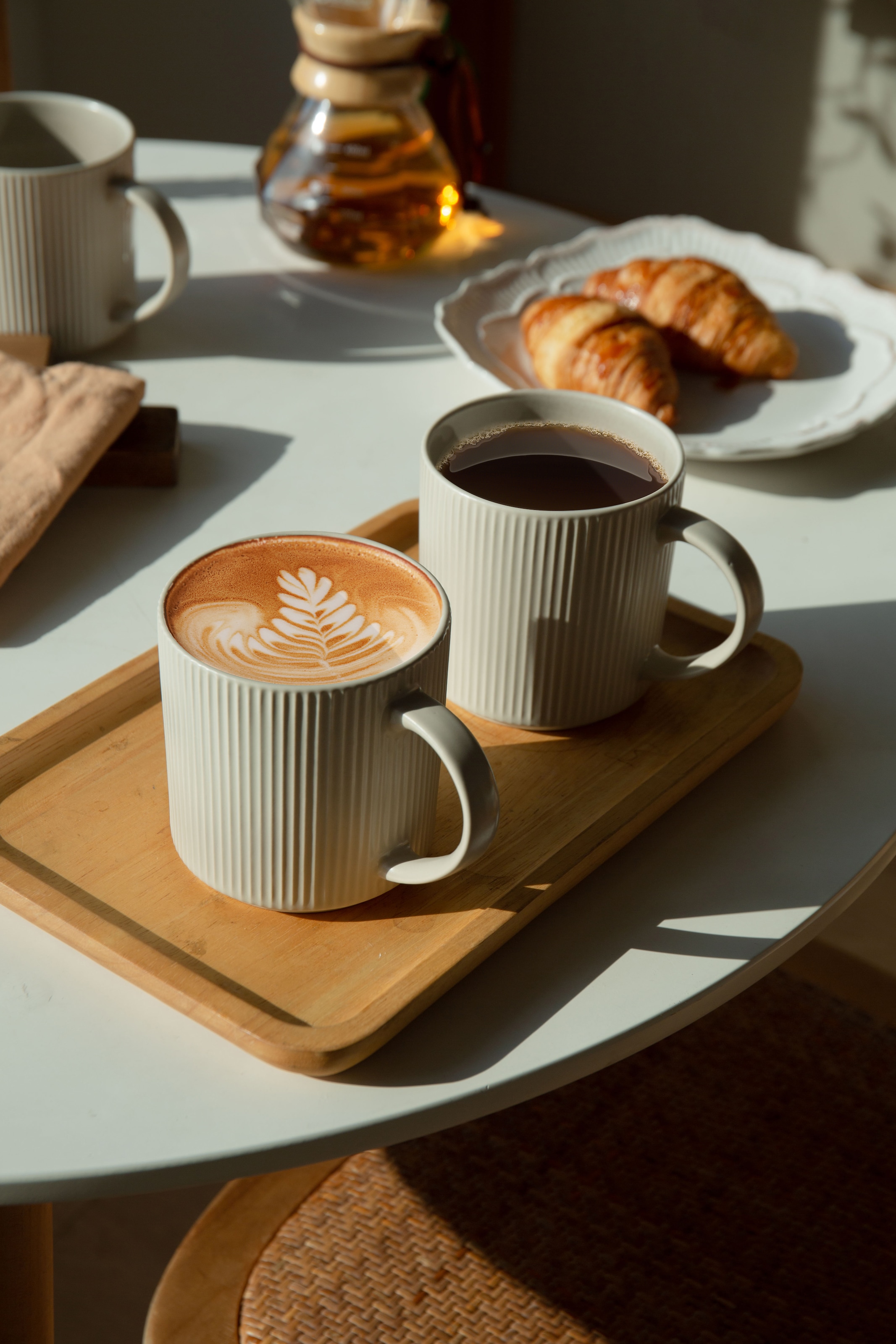 GOODproduct Becher »Kaffeebecher Ylvii, 6er Set« spülmaschinenfest und mikrowellengeeignet, 460 ml