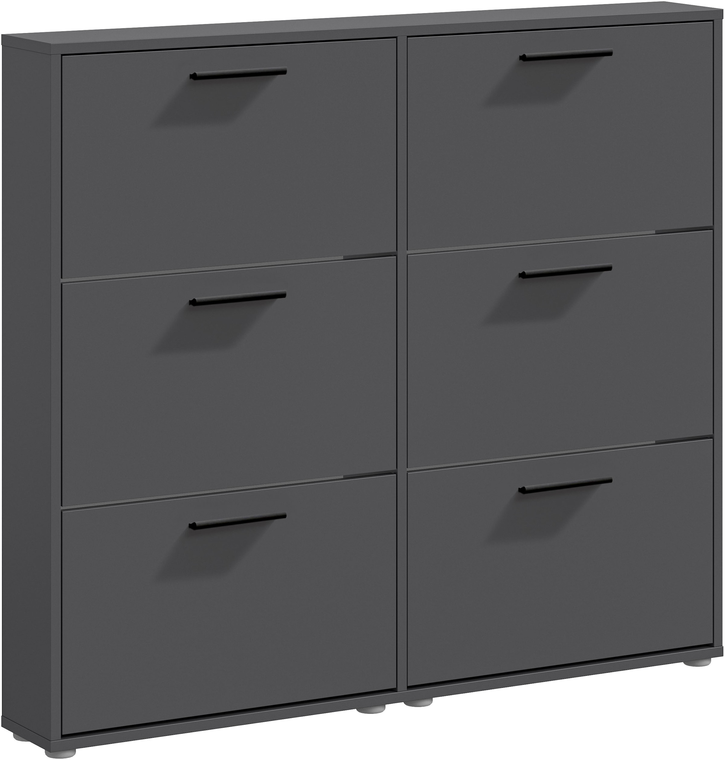 HBZ Schuhkipper »Sam Schuhkipper, Schuhschrank BxHxT 116x103x17 cm« 1 Stk. tlg. mit 6 Klappen