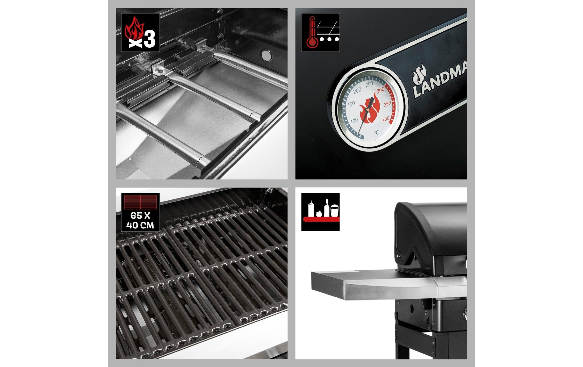 LANDMANN Gasgrill »Rexon PTS 3.0«