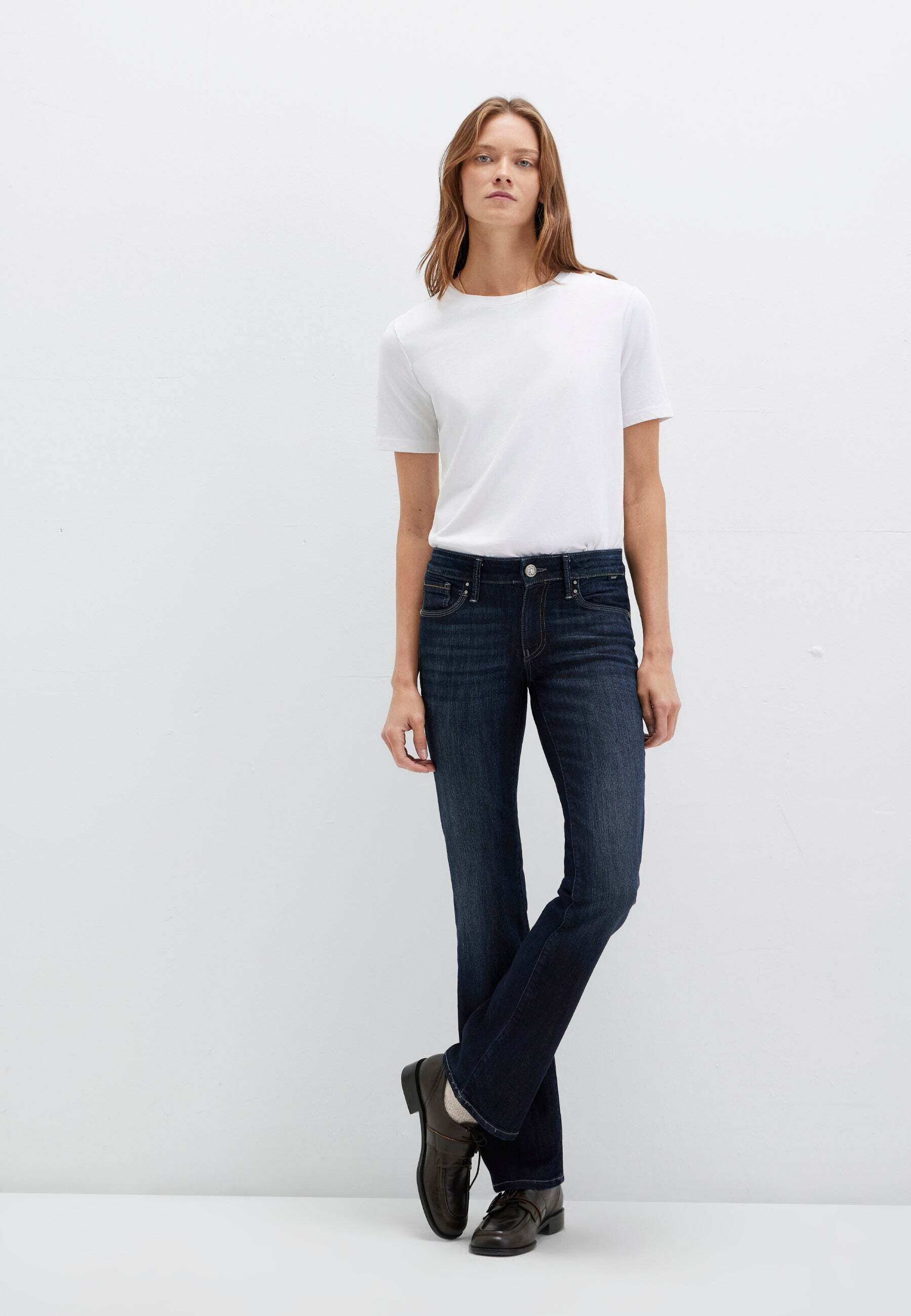 Mavi Bootcut-Jeans »Mavi Jeans Bella Mid-Rise«