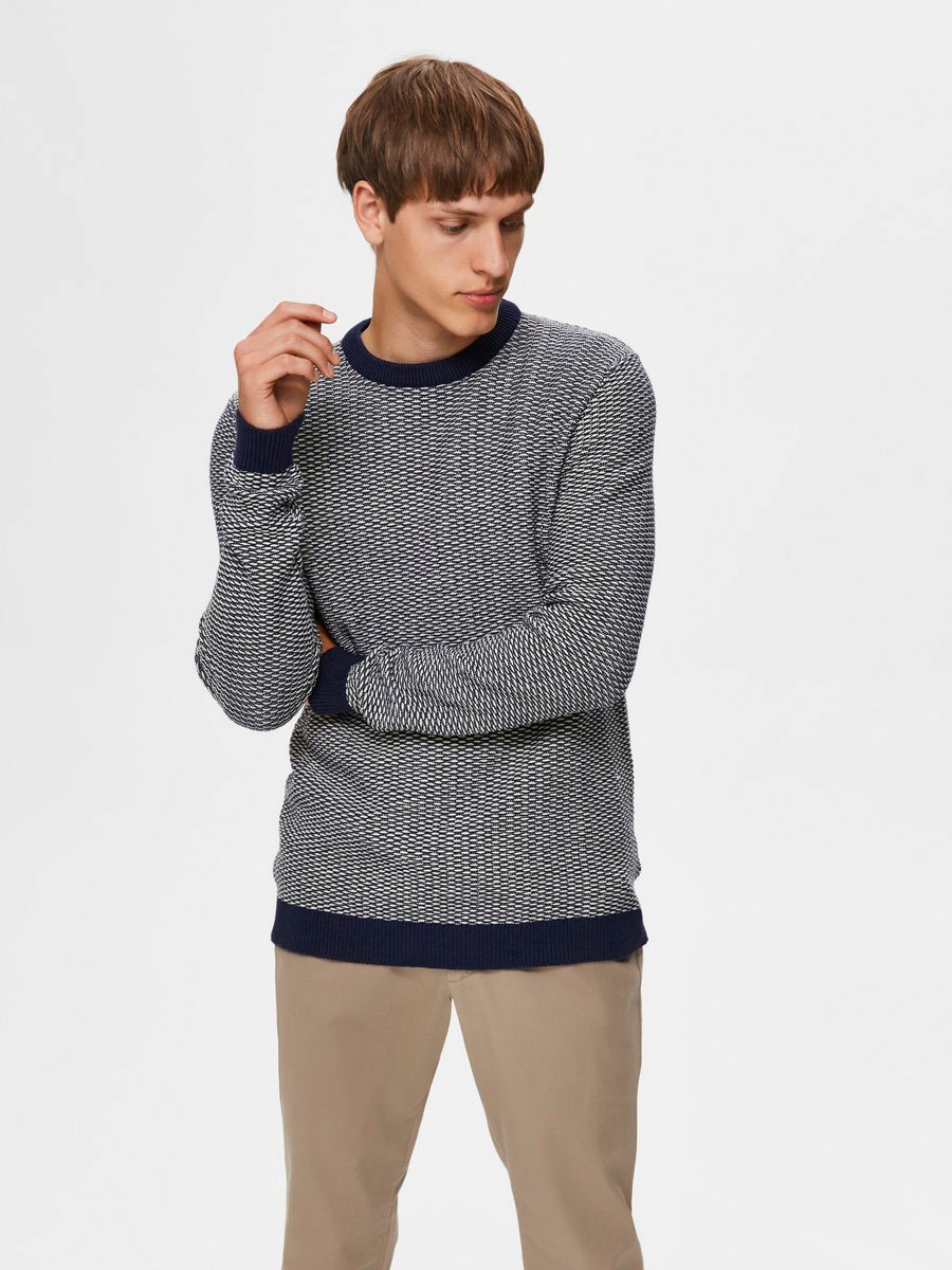 Image of SELECTED HOMME Rundhalspullover »AIDEN CREW NECK« bei Ackermann Versand Schweiz