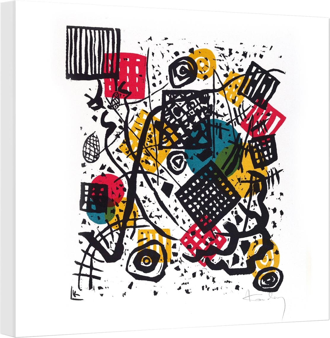 Image of Wall-Art Leinwandbild »Kandinsky - Kleine Welten V« bei Ackermann Versand Schweiz