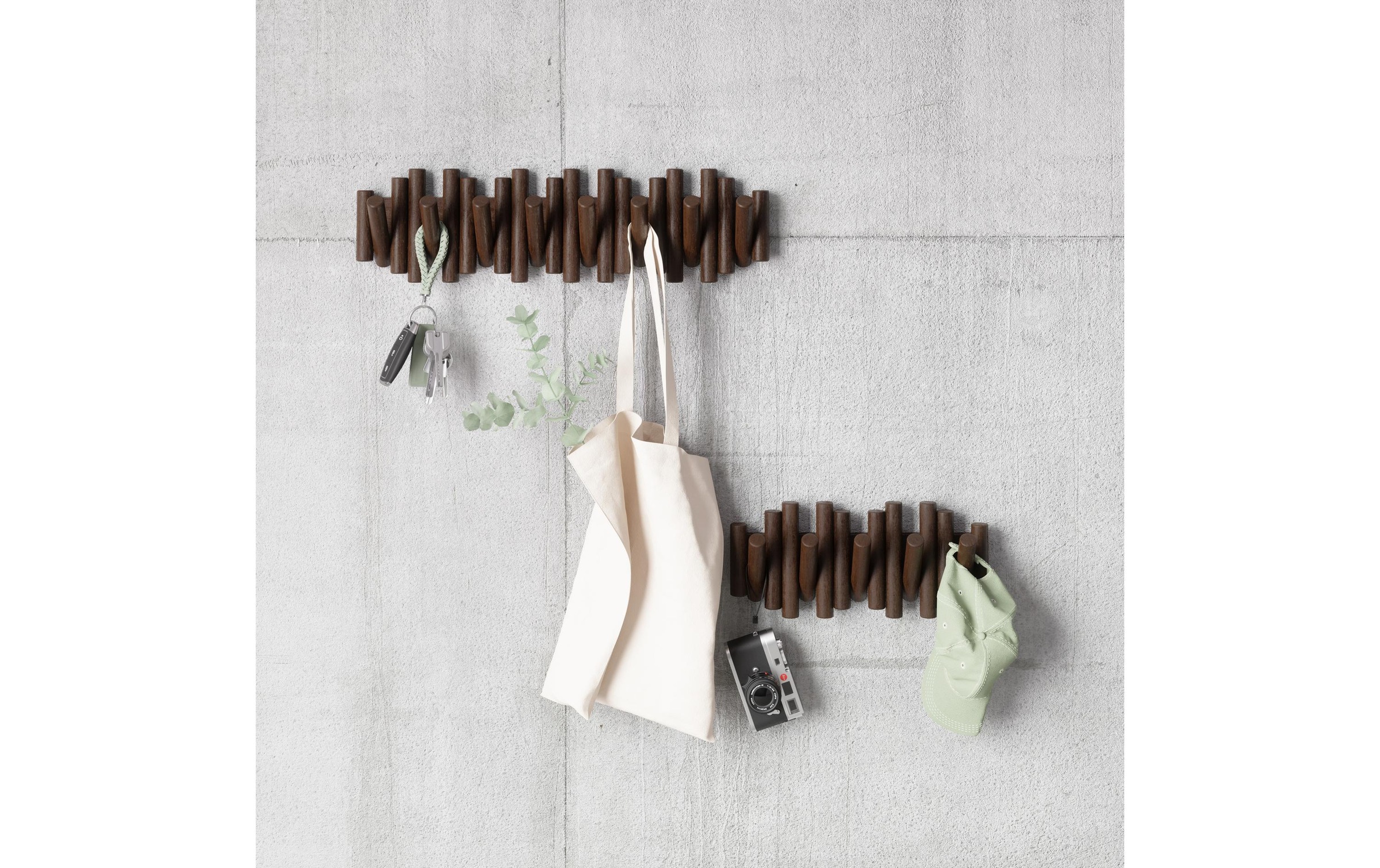 Umbra Wandgarderobe »Picket Garderobeleiste 61 cm x 17 cm«