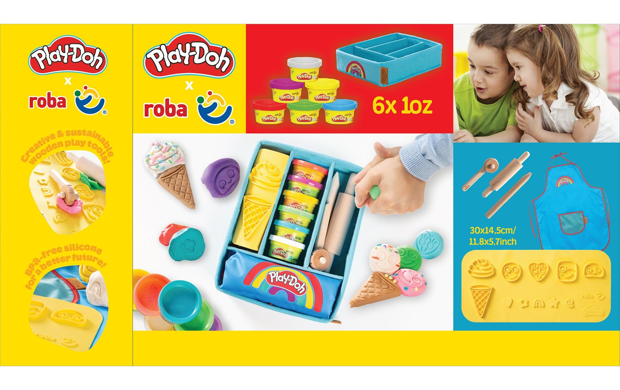 roba® Knete »Play-Doh mit Schürze«