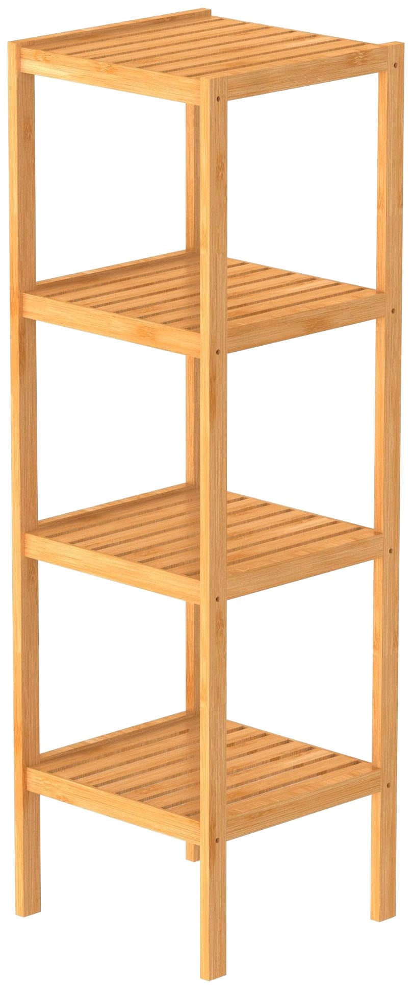 Eisl Badregal, schmal, mit 4 Ablagefächern, 34 cm breit