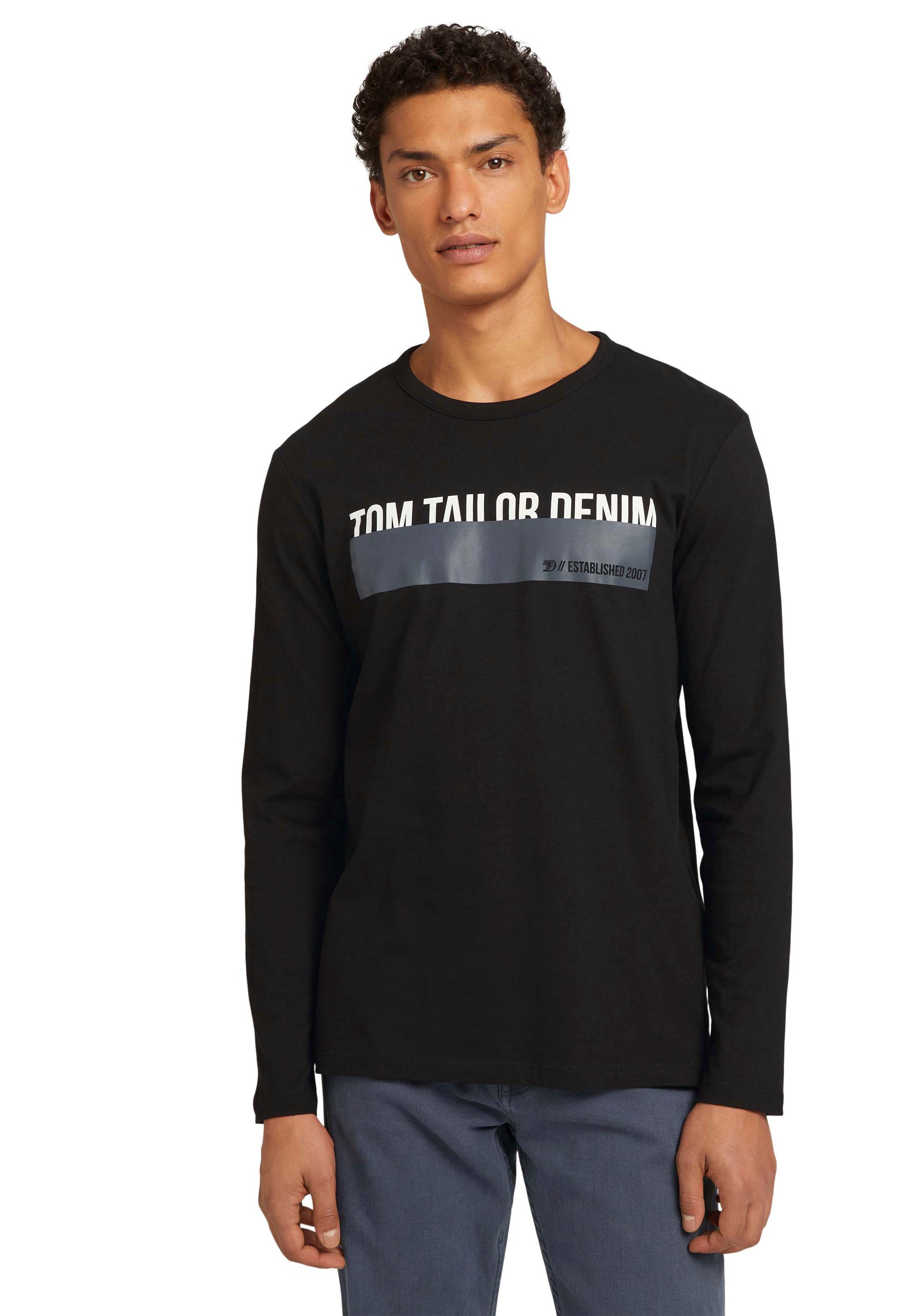 Image of TOM TAILOR Denim Langarmshirt bei Ackermann Versand Schweiz