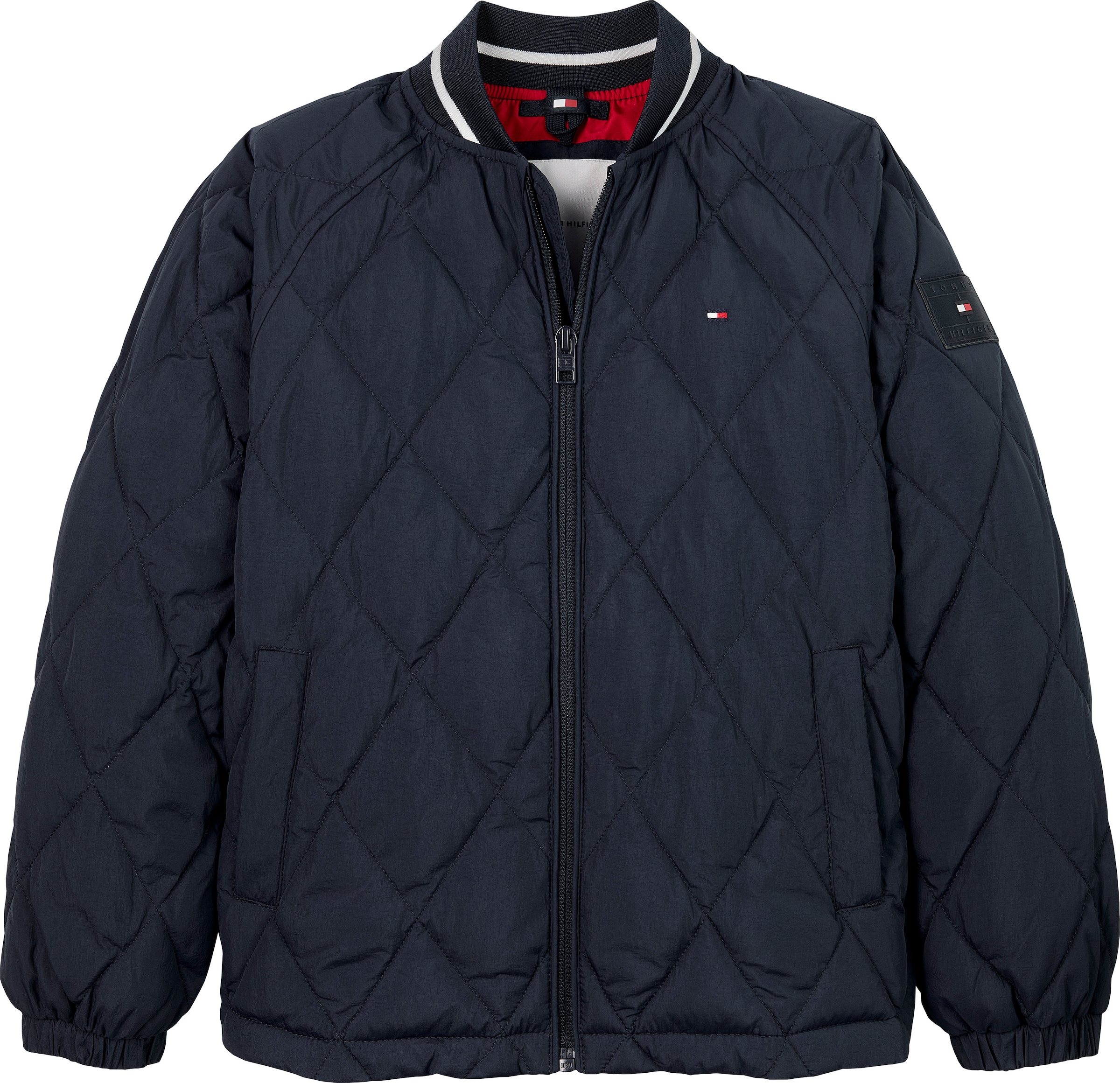 Tommy Hilfiger Steppjacke »U QUILTED JACKET«, mit wärmender Wattierung