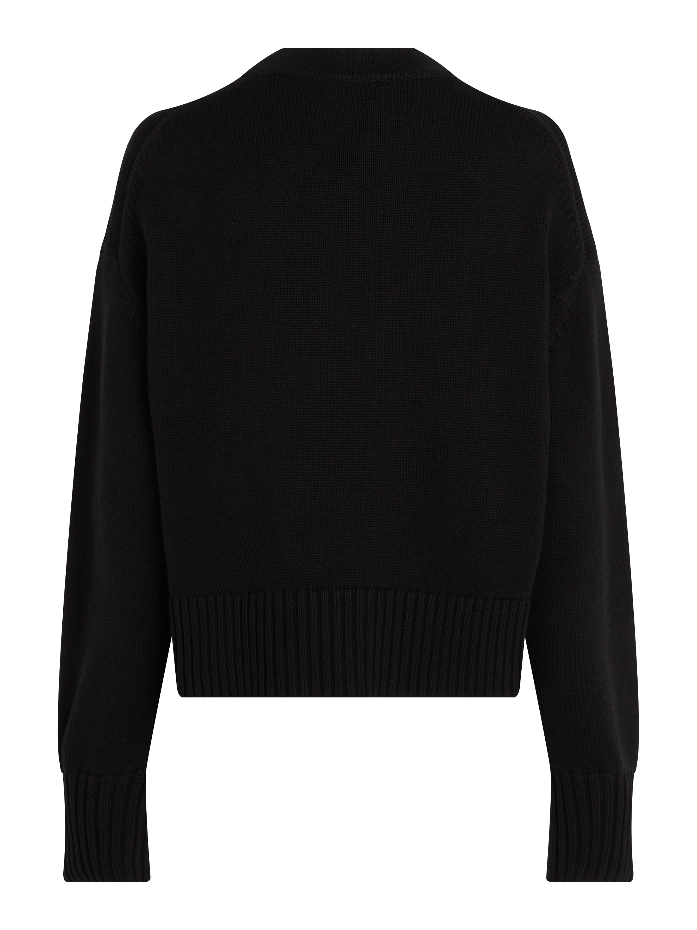 Calvin Klein Jeans Strickpullover »LOGO EMBRO SWEATER«, mit Logostickerei