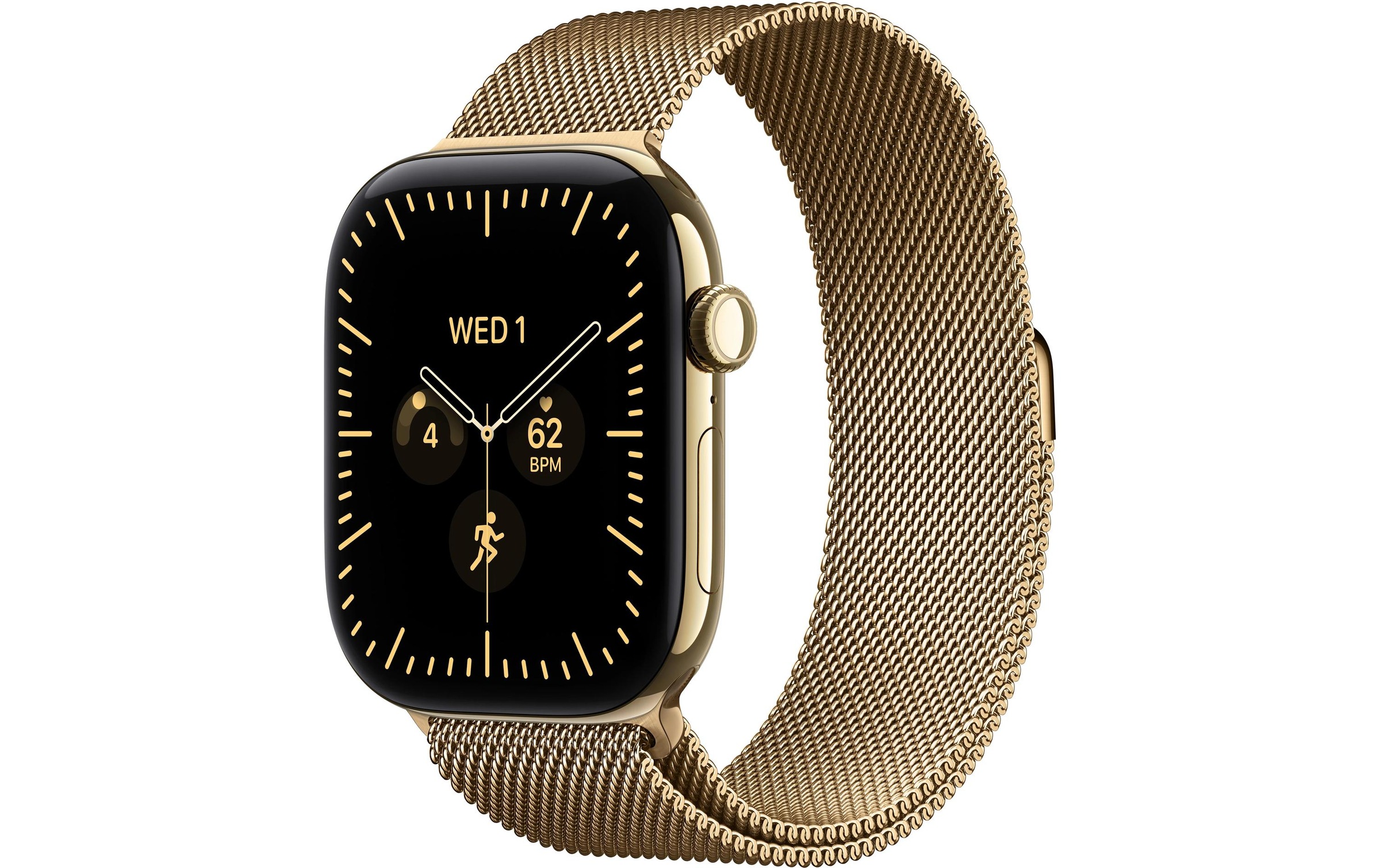 Apple Smartwatch »Apple Watch S12 46 mm CEL Titanium, Milanese Loop«(46/ 1,81 ″)