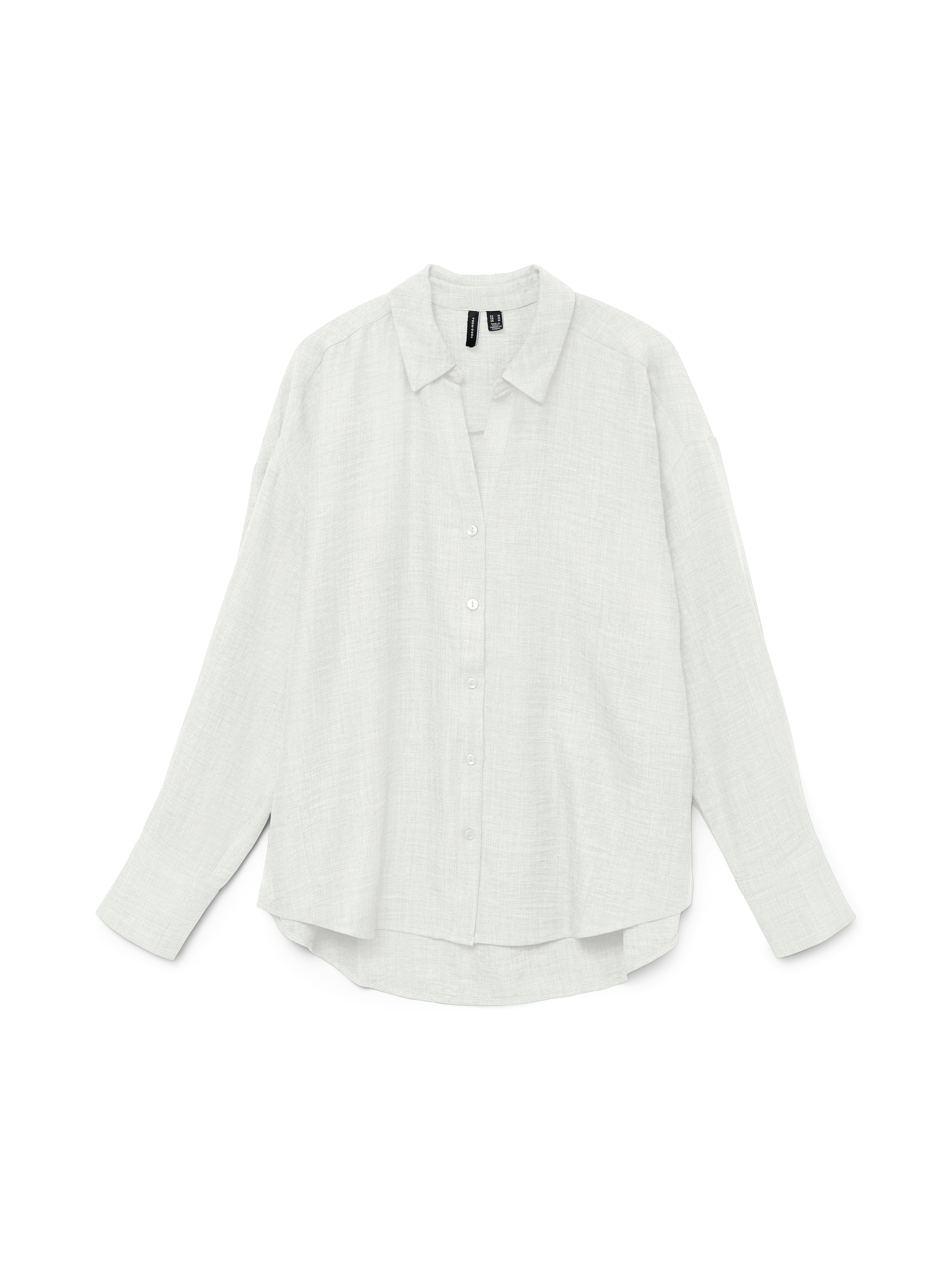 Vero Moda Langarmbluse »VMMELANEY QUEENY LS SHIRT WVN NOOS«