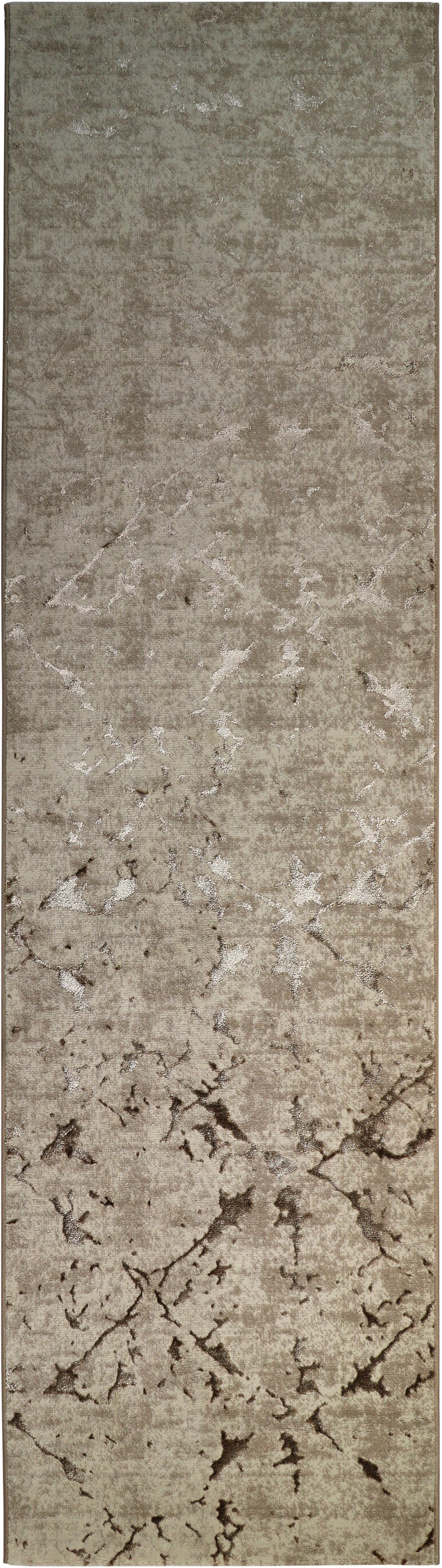 Image of RESITAL The Voice of Carpet Läufer »Vogue 223«, rechteckig, 9 mm Höhe, Teppich-Läufer, Kurzflor, gewebt, Hoch-Tief-Struktur, ideal im Flur & Schlafzimmer bei Ackermann Versand Schweiz