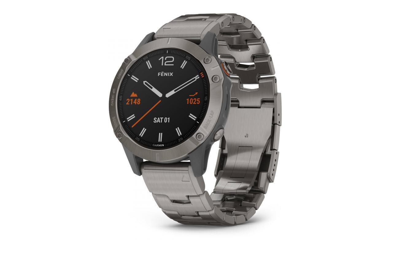 Image of Garmin Smartwatch »Fenix 6 Sapphire Titanium Gray« bei Ackermann Versand Schweiz